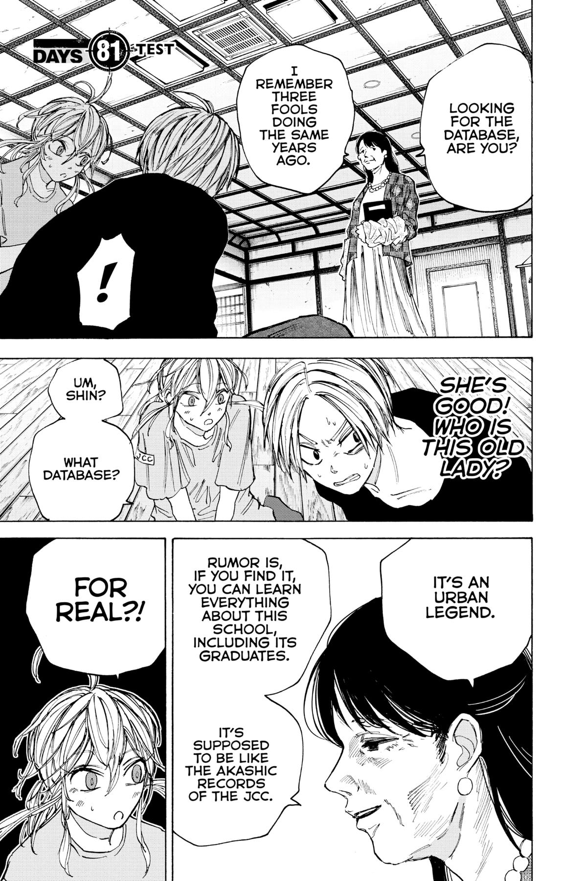 Sakamoto Days Chapter 81 - Page 1 - Sakamoto Days manga Chapter 81 manga