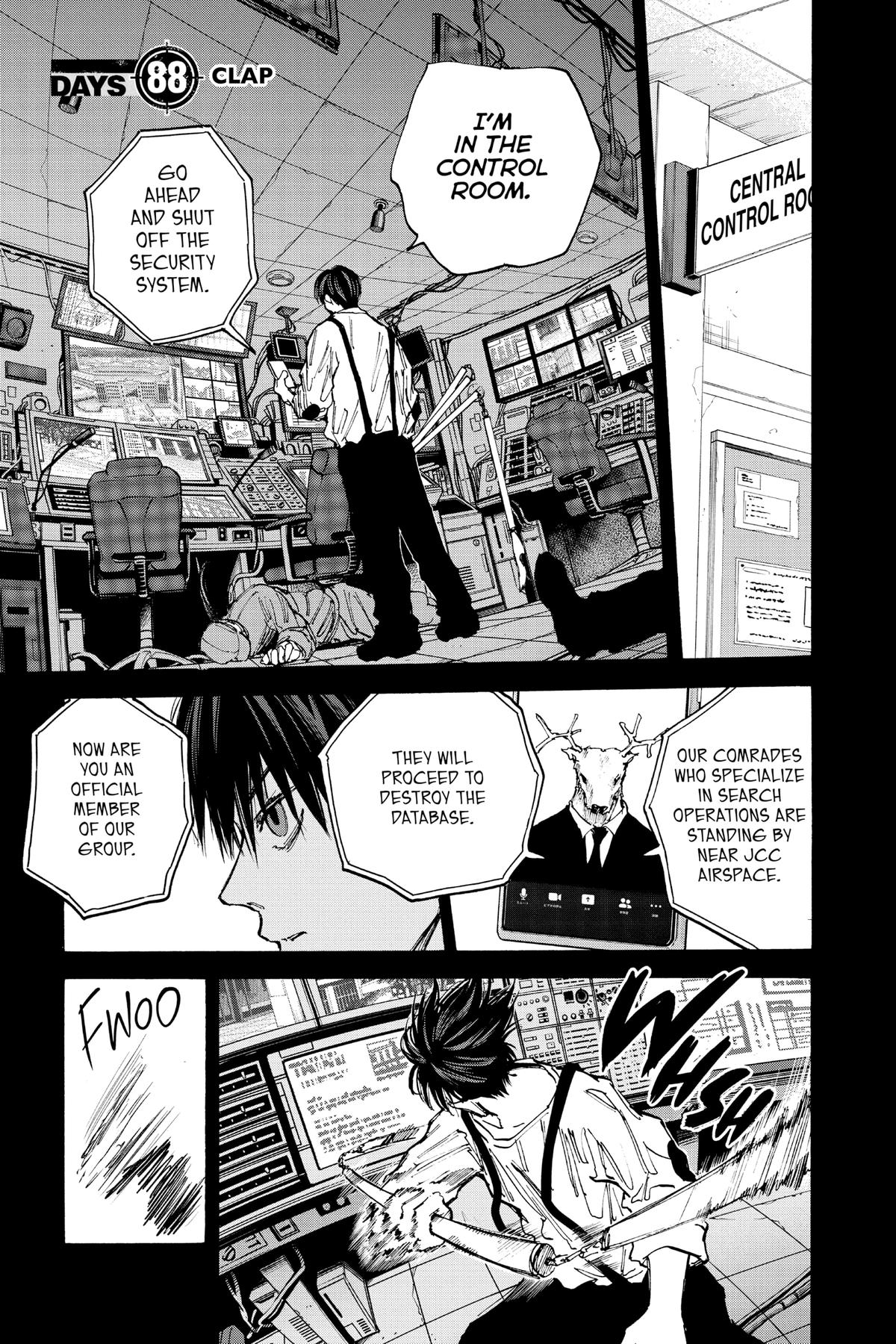 Sakamoto Days Chapter 88 - Page 1 - Sakamoto Days manga Chapter 88 manga