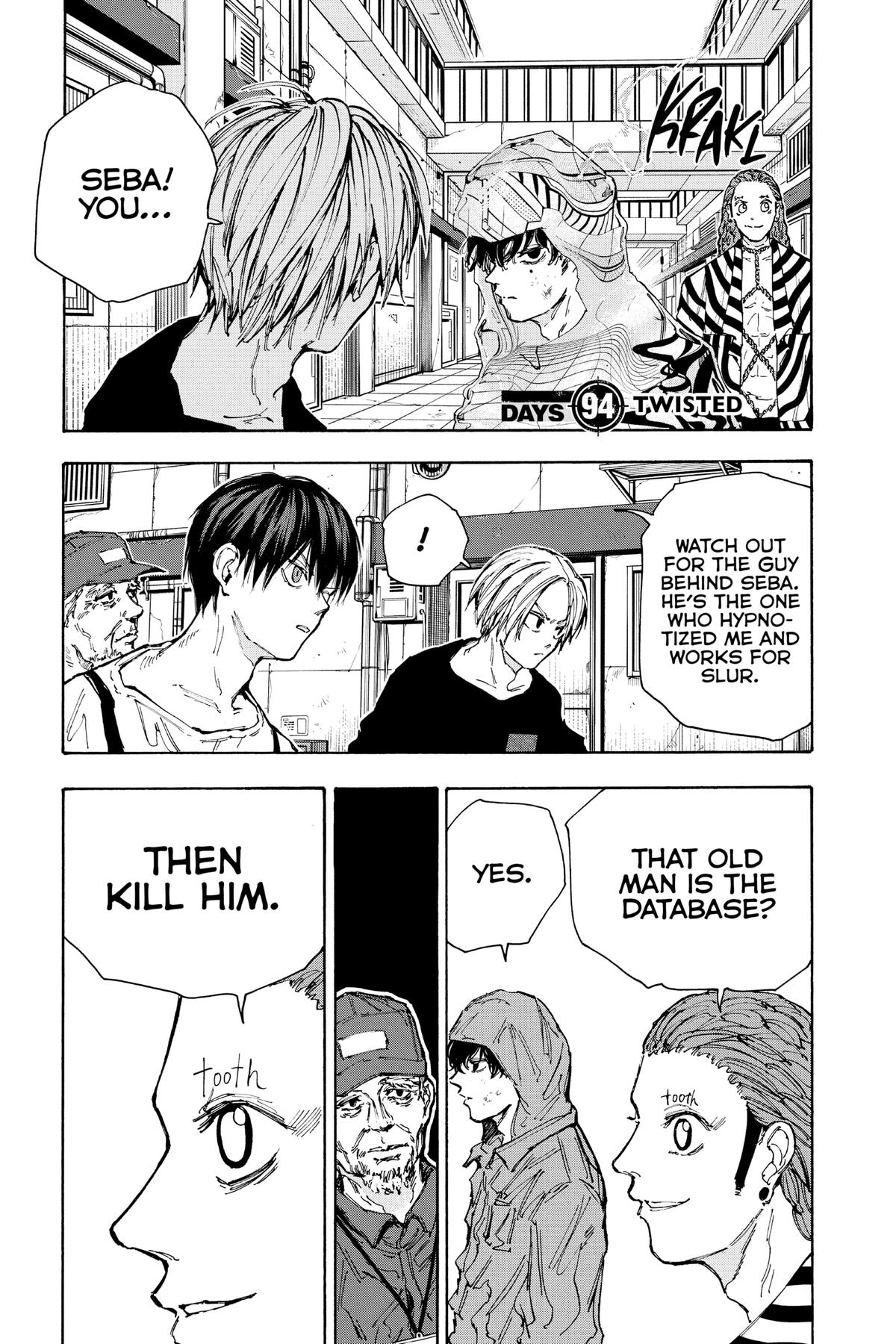 Sakamoto Days Chapter 94 - Page 1 - Sakamoto Days manga Chapter 94 manga