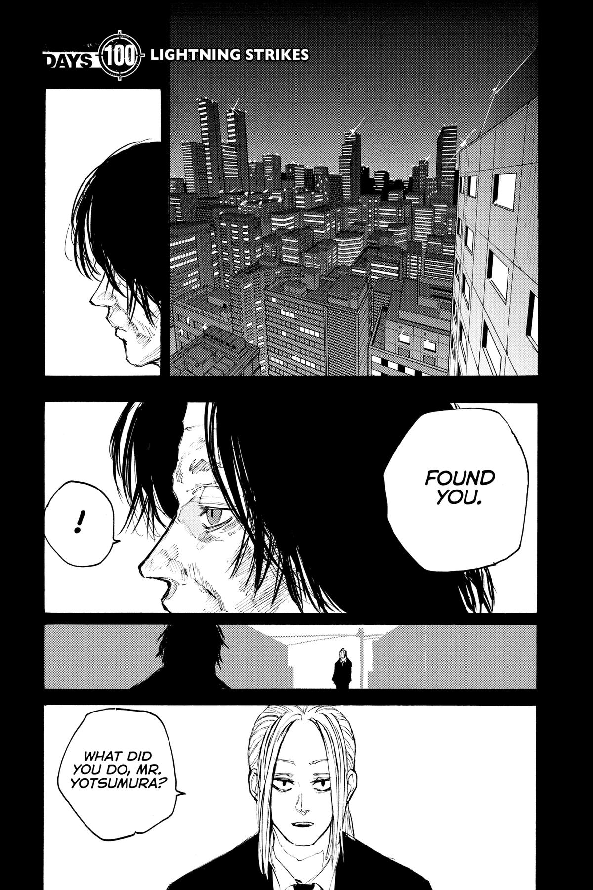 Sakamoto Days Chapter 100 - Page 1 - Sakamoto Days manga Chapter 100 manga