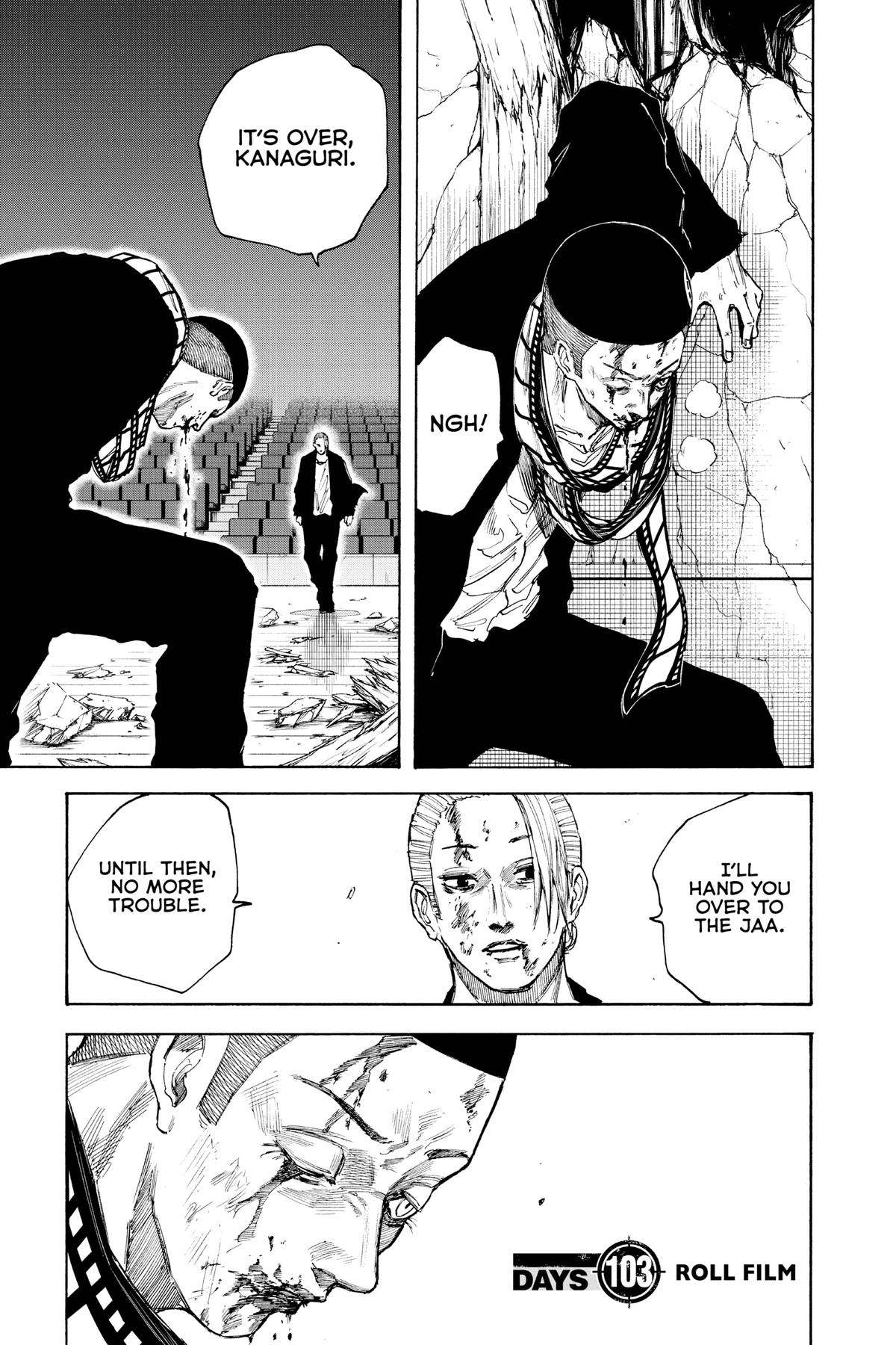 Sakamoto Days Chapter 103 - Page 1 - Sakamoto Days manga Chapter 103 manga