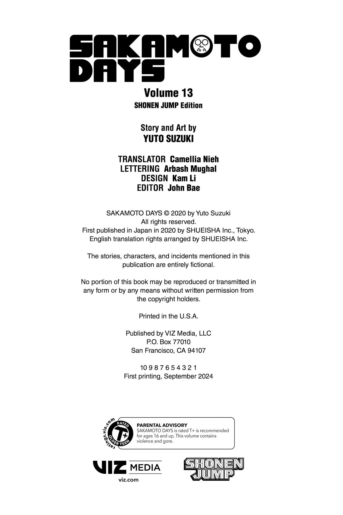 Sakamoto Days Chapter 107 - Page 3 - Sakamoto Days manga Chapter 107 manga