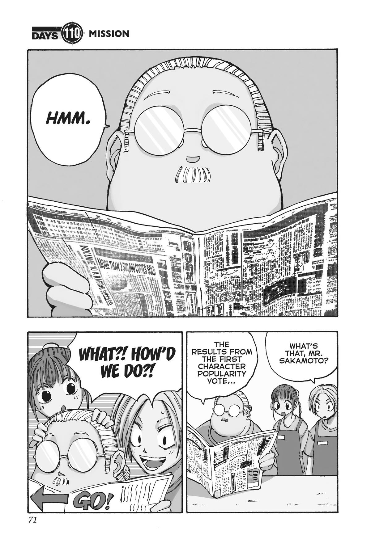 Sakamoto Days Chapter 110 - Page 1 - Sakamoto Days manga Chapter 110 manga