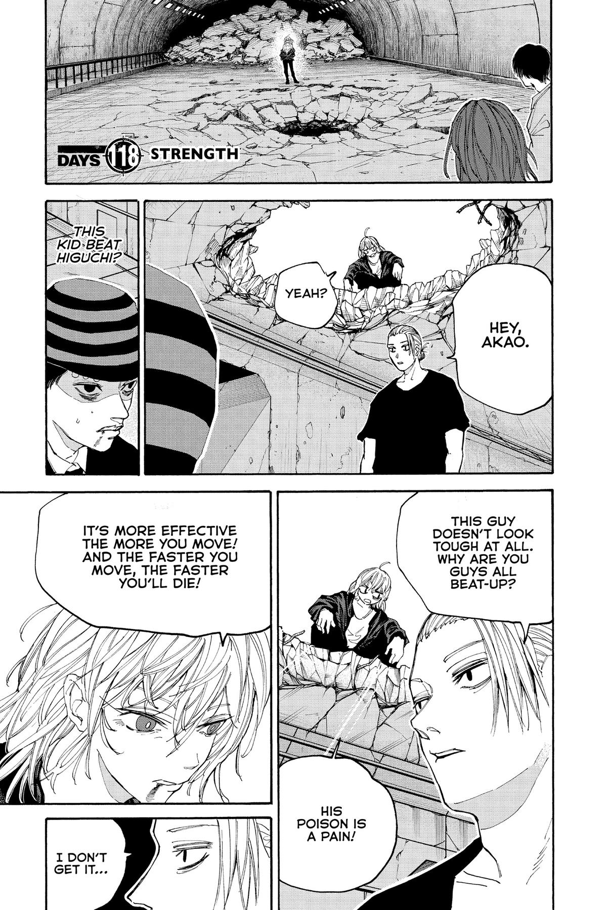 Sakamoto Days Chapter 118 - Page 1 - Sakamoto Days manga Chapter 118 manga