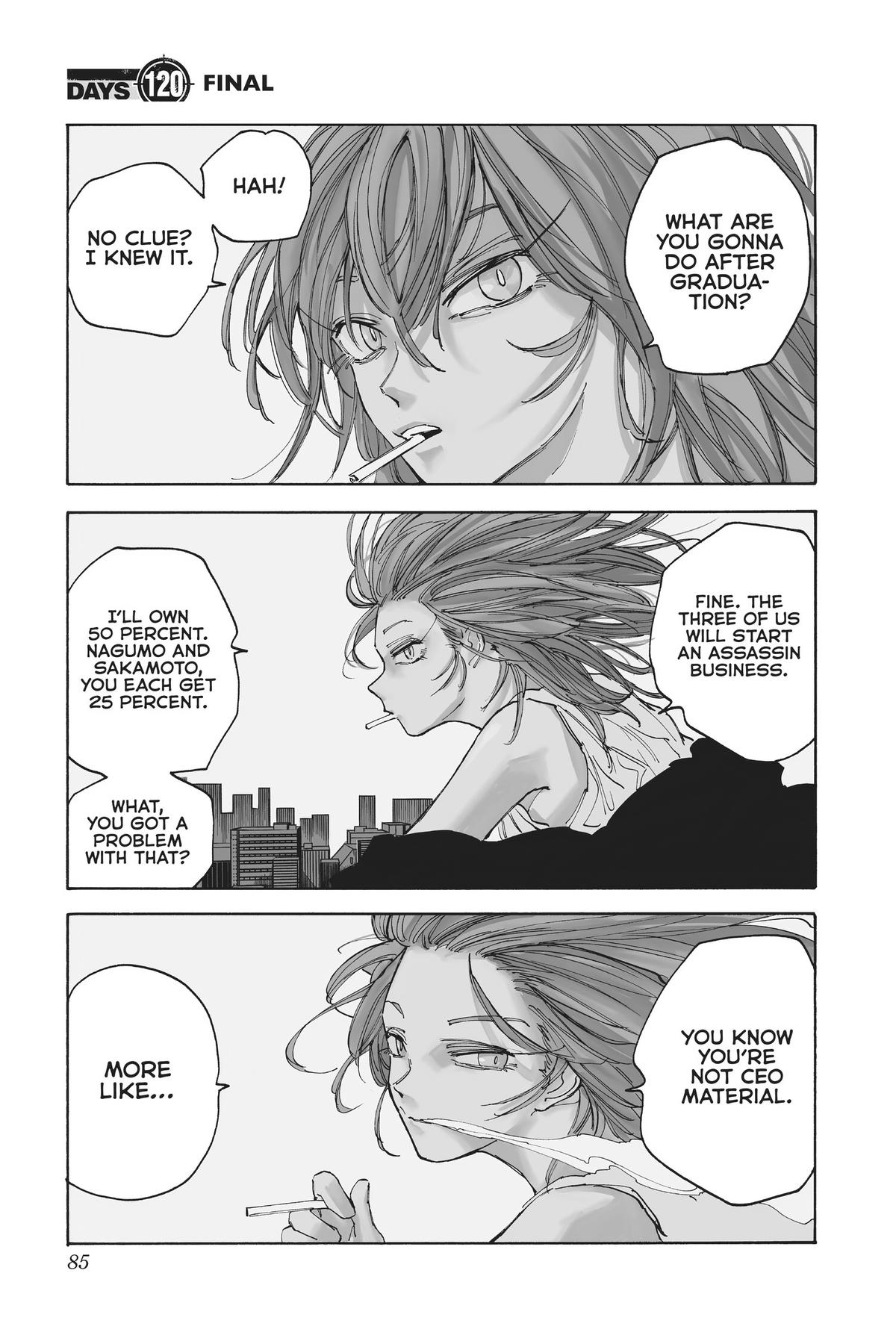 Sakamoto Days Chapter 120 - Page 1 - Sakamoto Days manga Chapter 120 manga