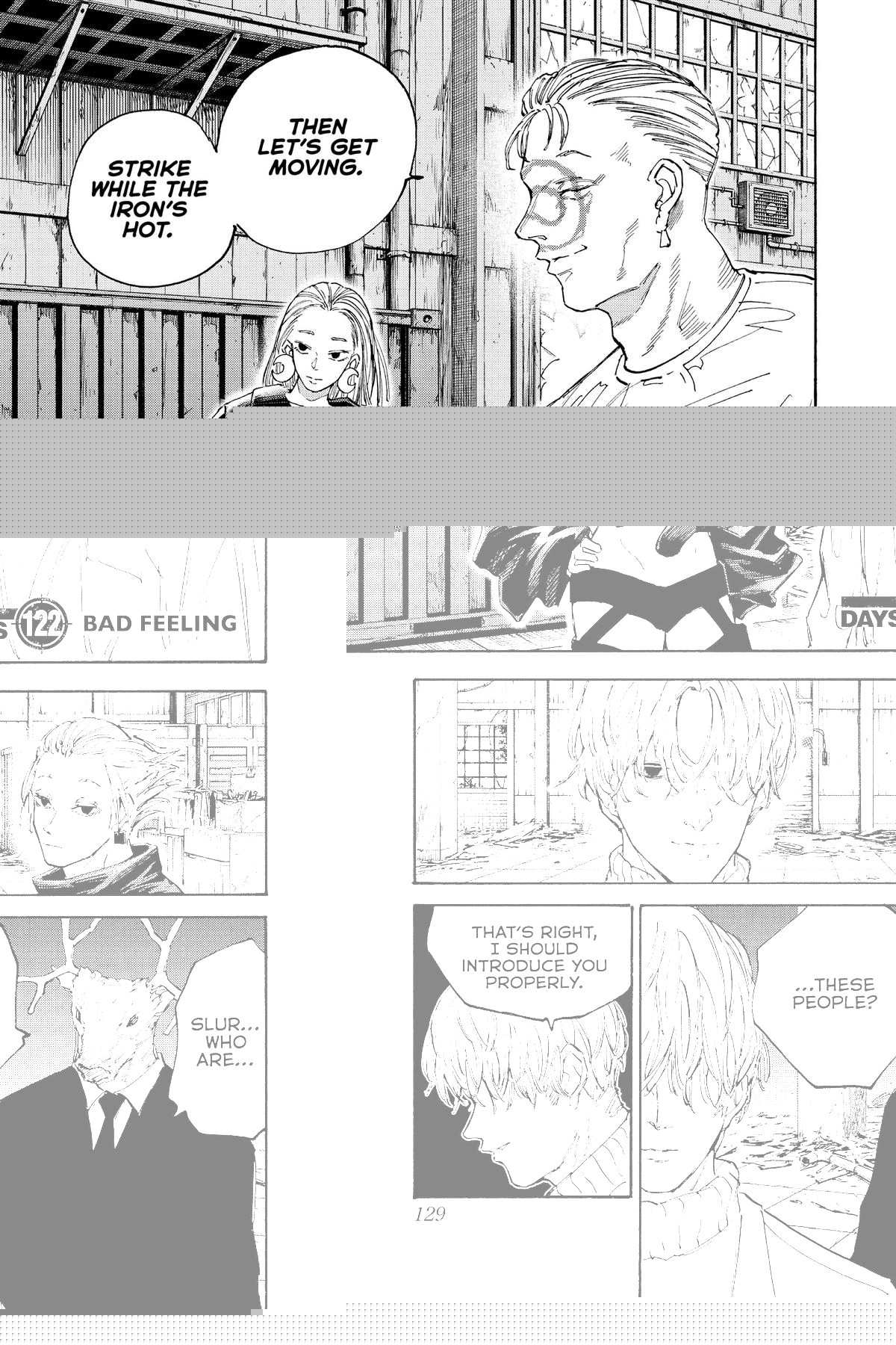 Sakamoto Days Chapter 122 - Page 1 - Sakamoto Days manga Chapter 122 manga