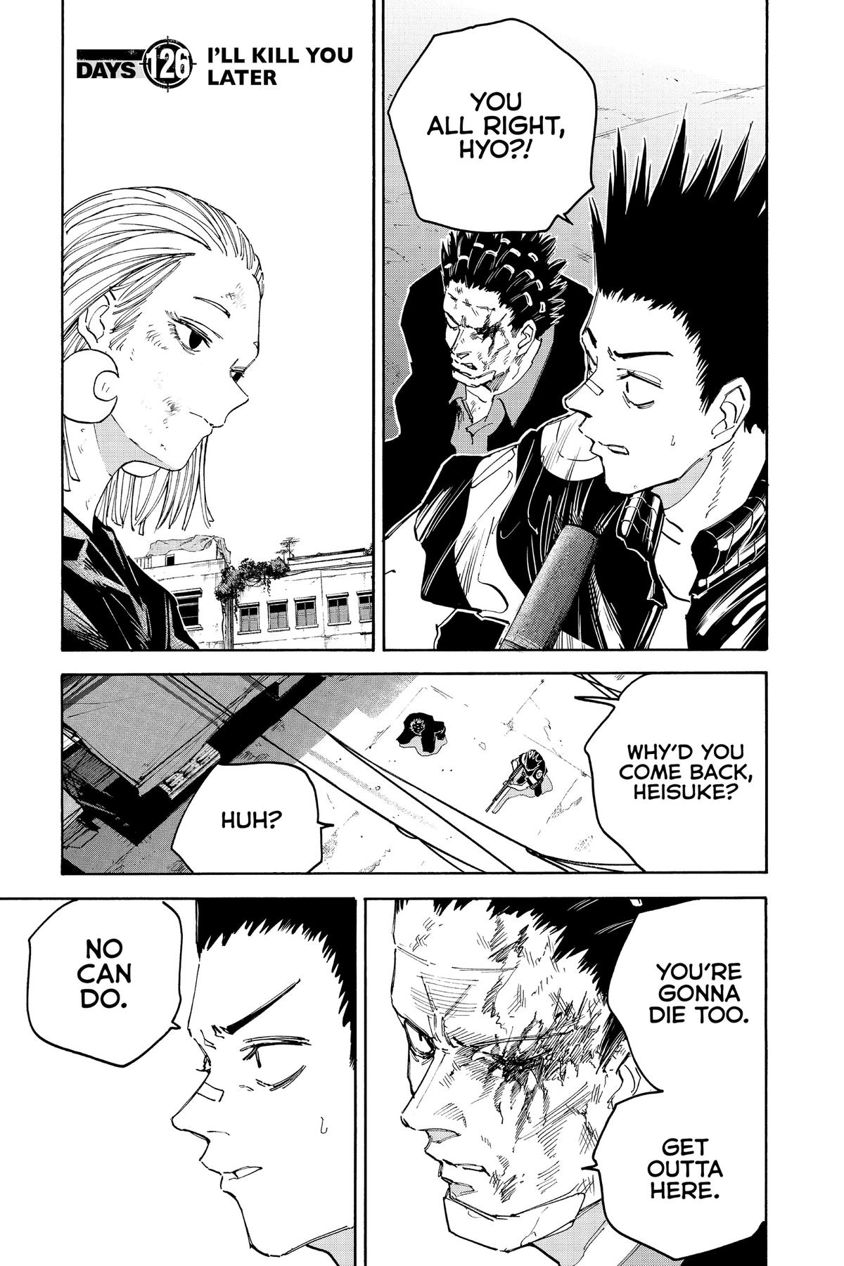 Sakamoto Days Chapter 126 - Page 1 - Sakamoto Days manga Chapter 126 manga