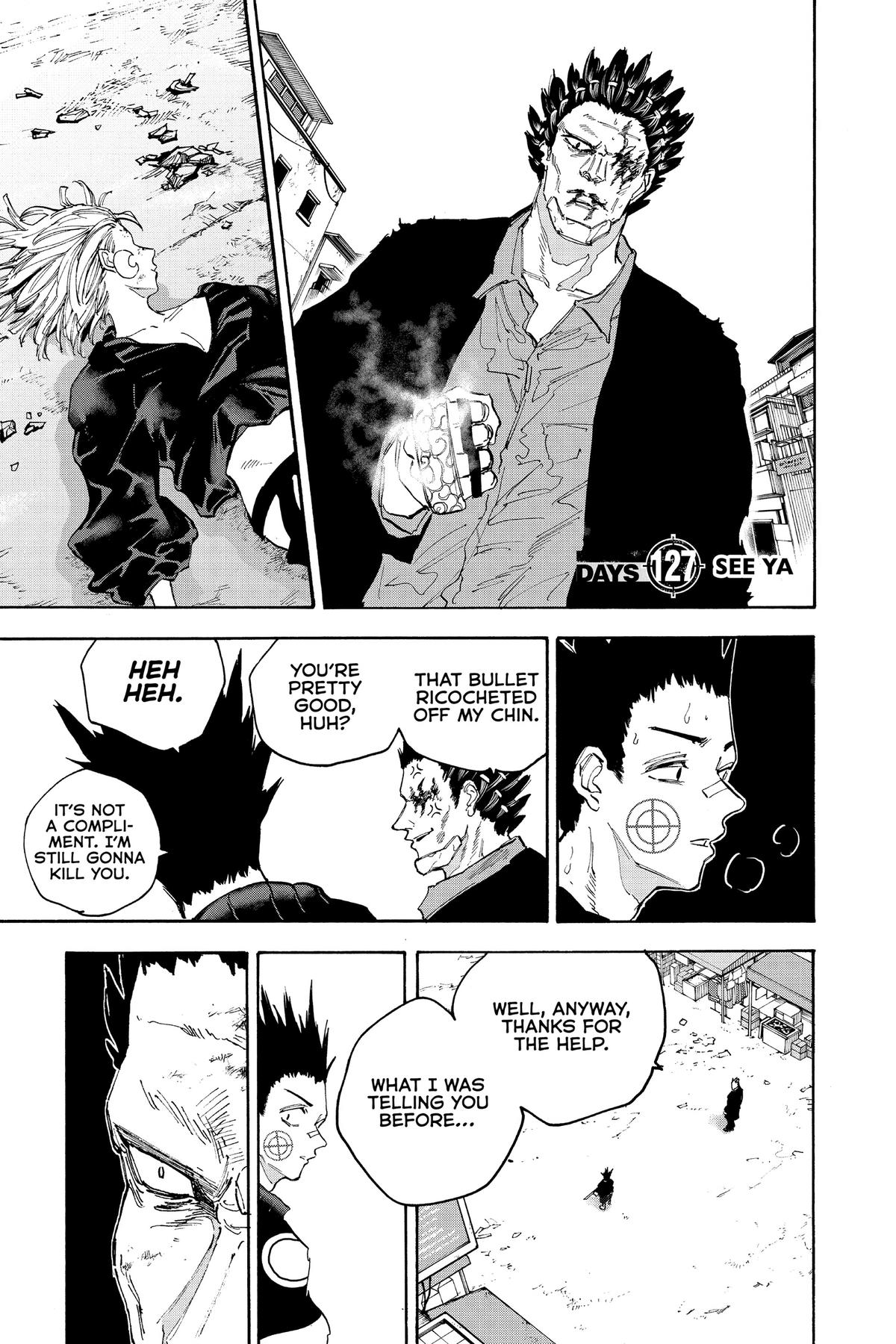 Sakamoto Days Chapter 127 - Page 1 - Sakamoto Days manga Chapter 127 manga