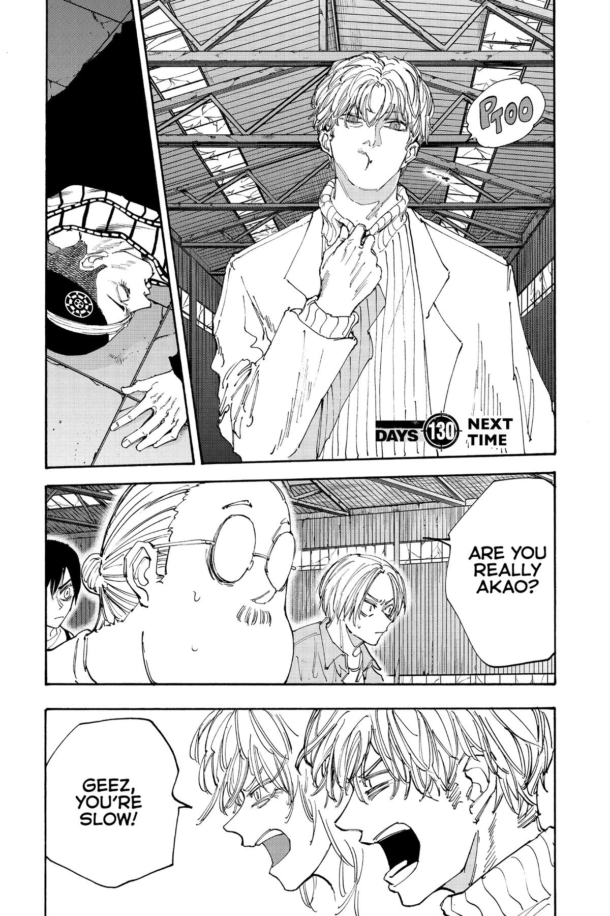 Sakamoto Days Chapter 130 - Page 1 - Sakamoto Days manga Chapter 130 manga