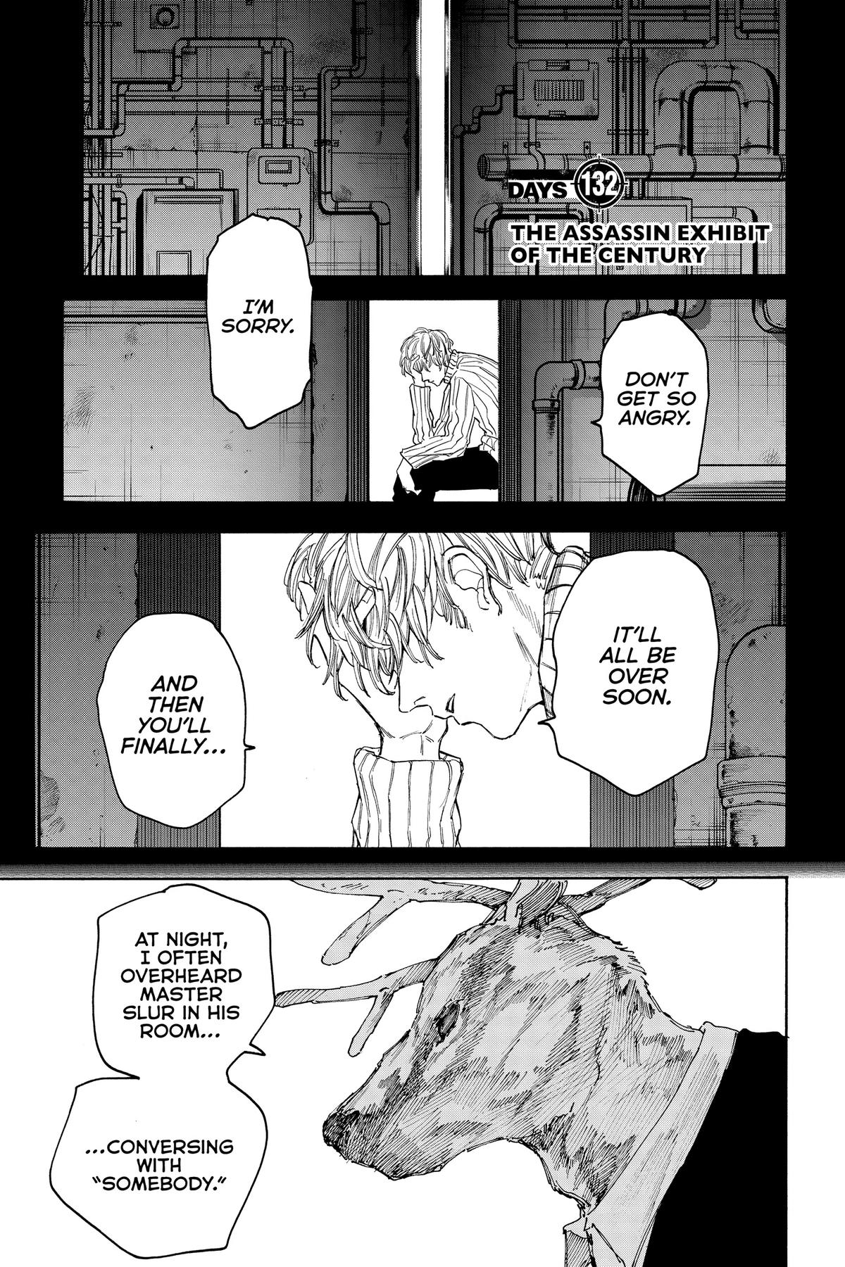 Sakamoto Days Chapter 132 - Page 1 - Sakamoto Days manga Chapter 132 manga