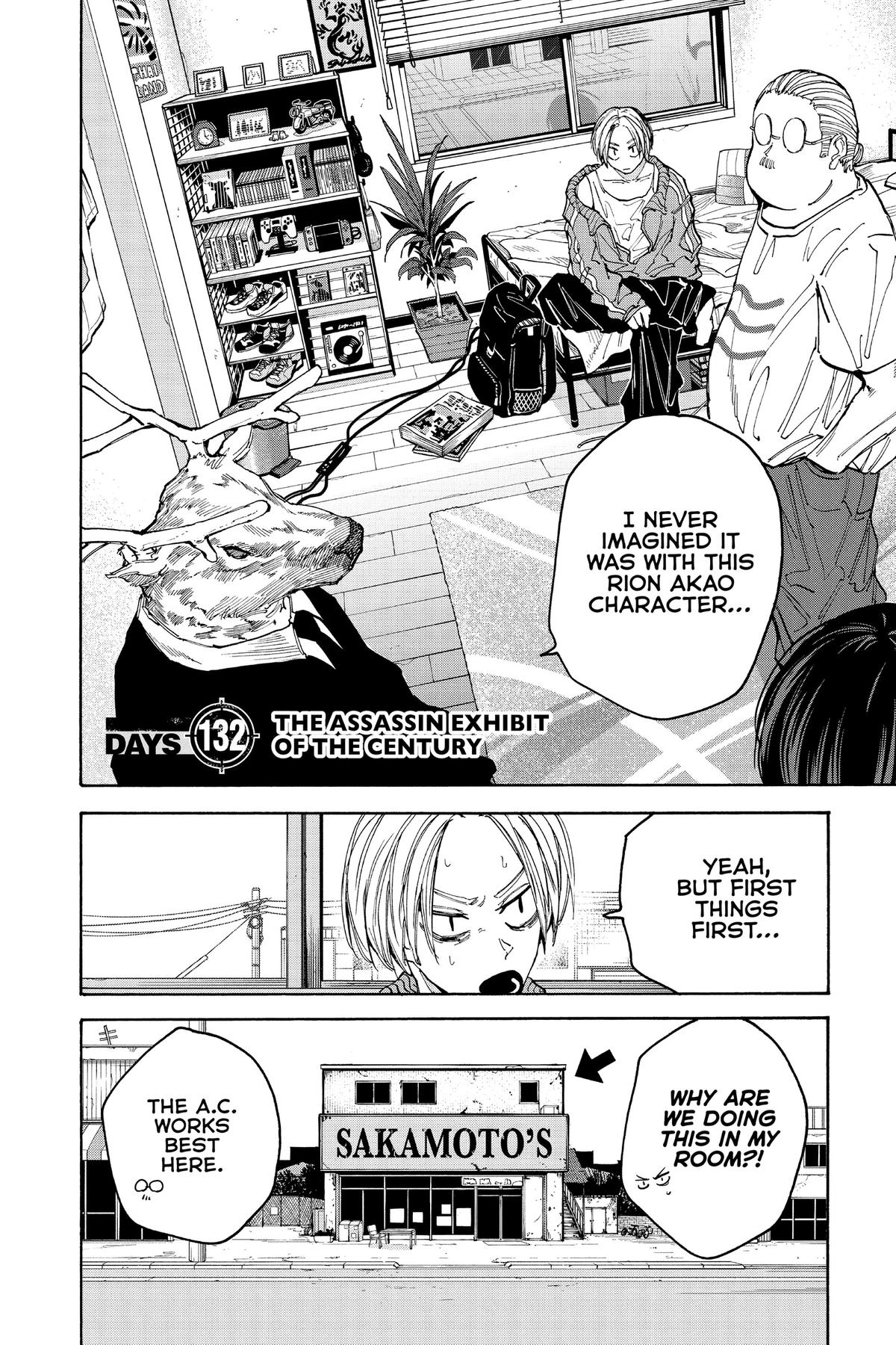 Sakamoto Days Chapter 132 - Page 2 - Sakamoto Days manga Chapter 132 manga