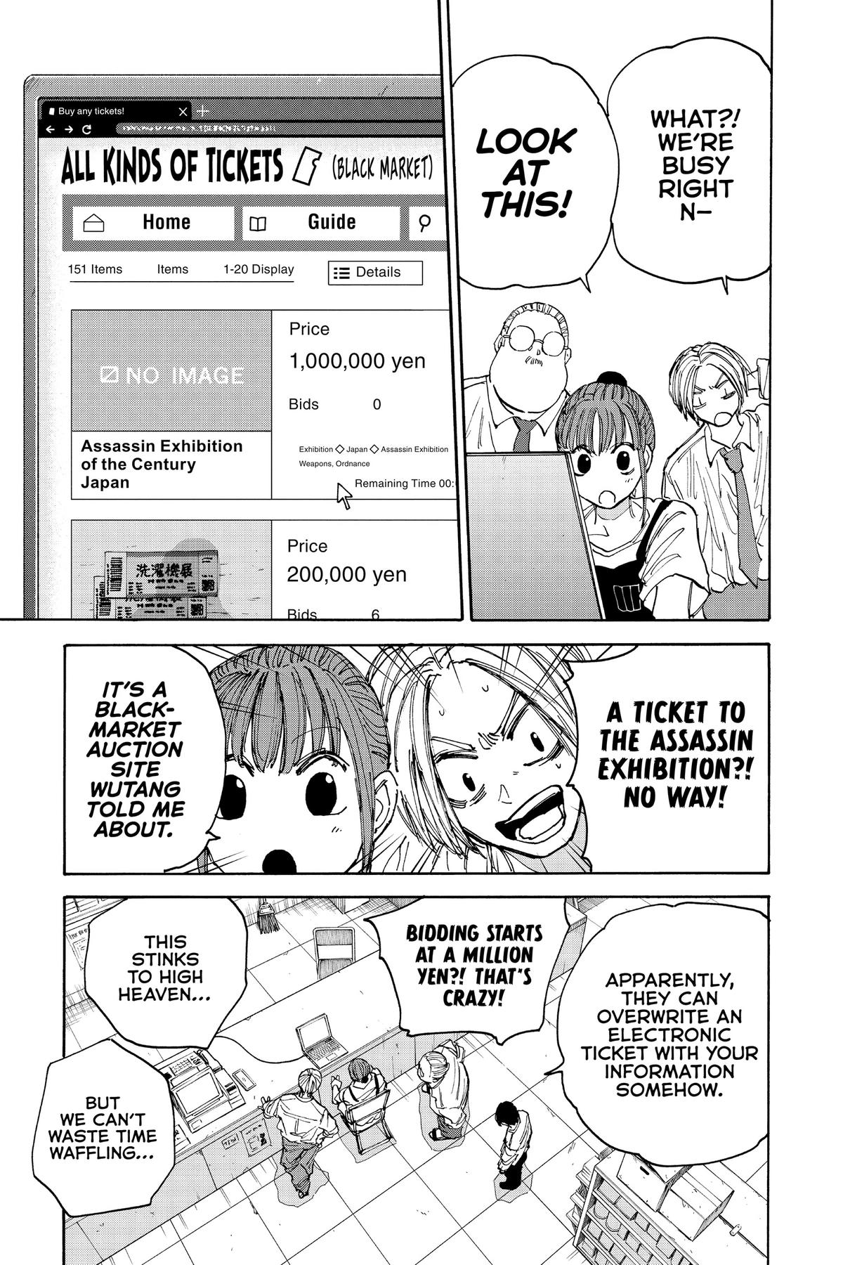 Sakamoto Days Chapter 134 - Page 3 - Sakamoto Days manga Chapter 134 manga