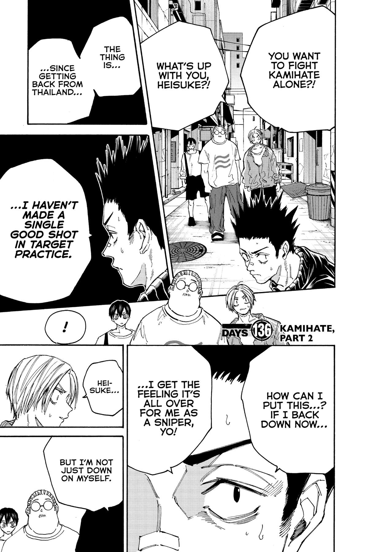 Sakamoto Days Chapter 136 - Page 1 - Sakamoto Days manga Chapter 136 manga