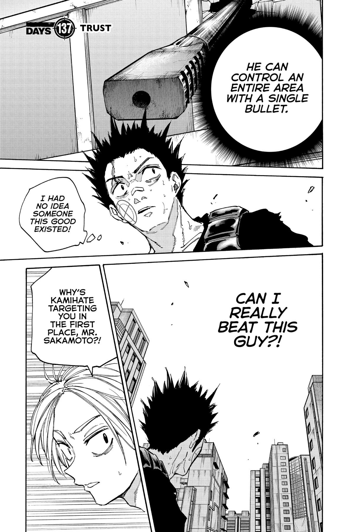 Sakamoto Days Chapter 137 - Page 1 - Sakamoto Days manga Chapter 137 manga