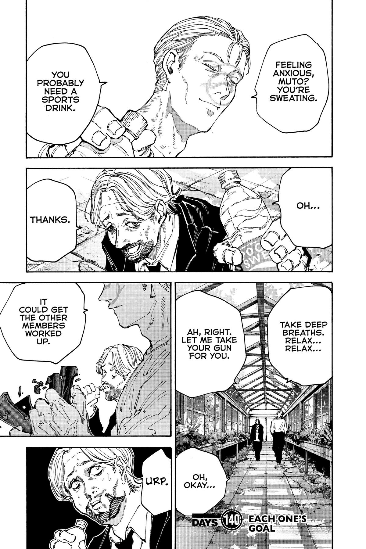 Sakamoto Days Chapter 140 - Page 1 - Sakamoto Days manga Chapter 140 manga