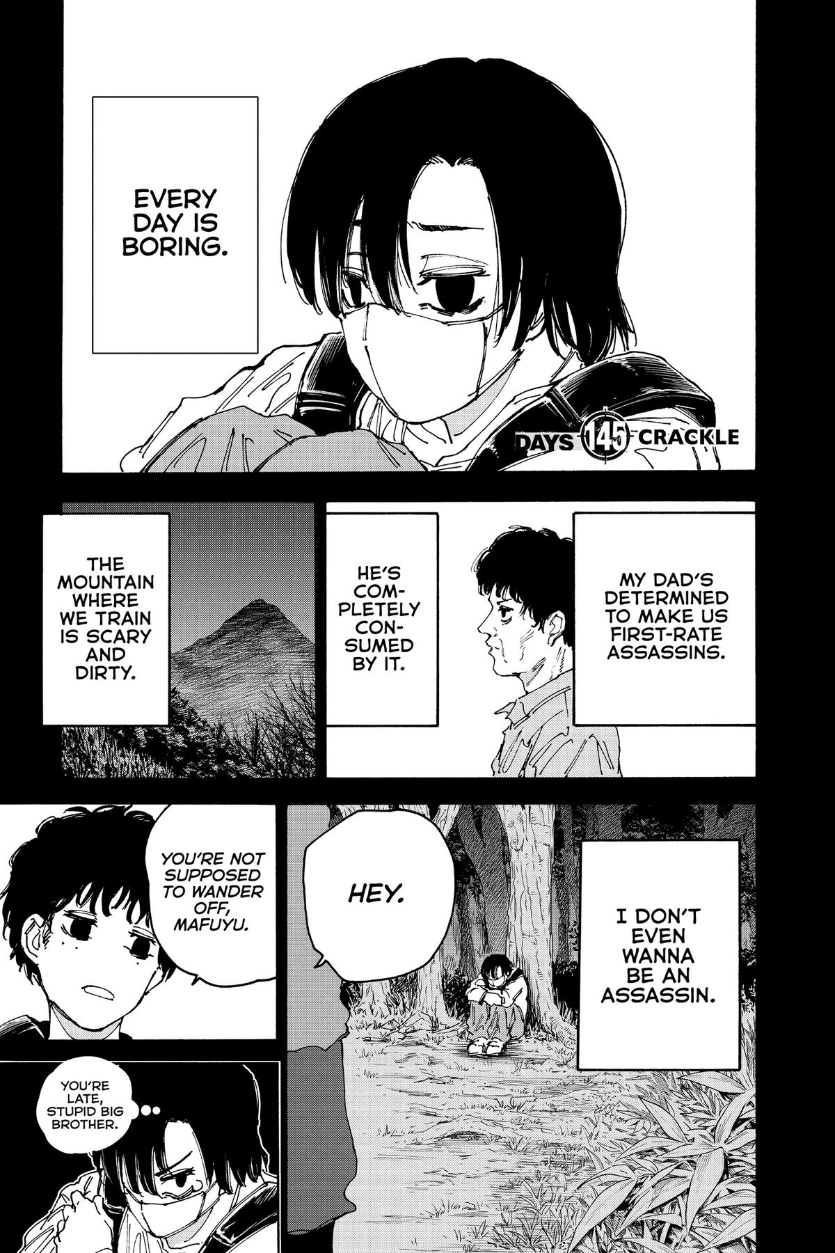 Sakamoto Days Chapter 145 - Page 1 - Sakamoto Days manga Chapter 145 manga