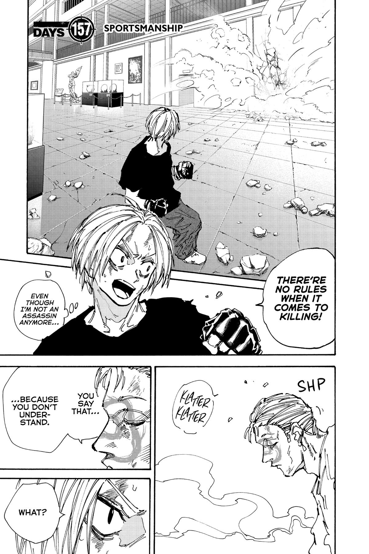 Sakamoto Days Chapter 157 - Page 1 - Sakamoto Days manga Chapter 157 manga