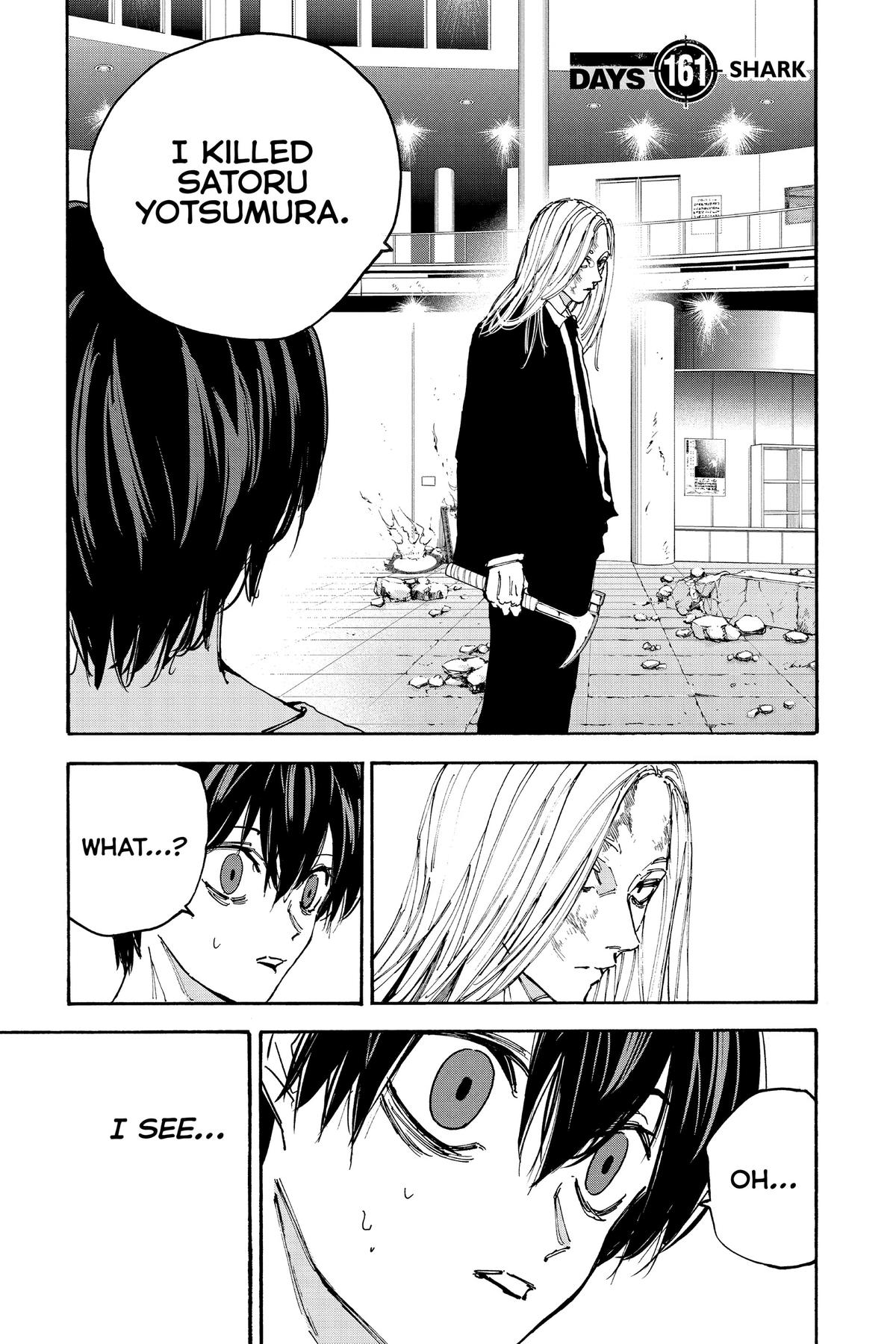 Sakamoto Days Chapter 161 - Page 1 - Sakamoto Days manga Chapter 161 manga