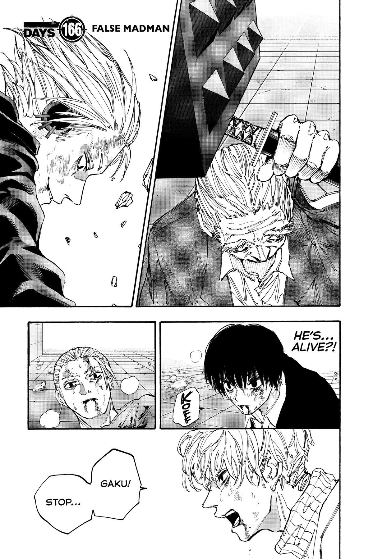 Sakamoto Days Chapter 166 - Page 1 - Sakamoto Days manga Chapter 166 manga