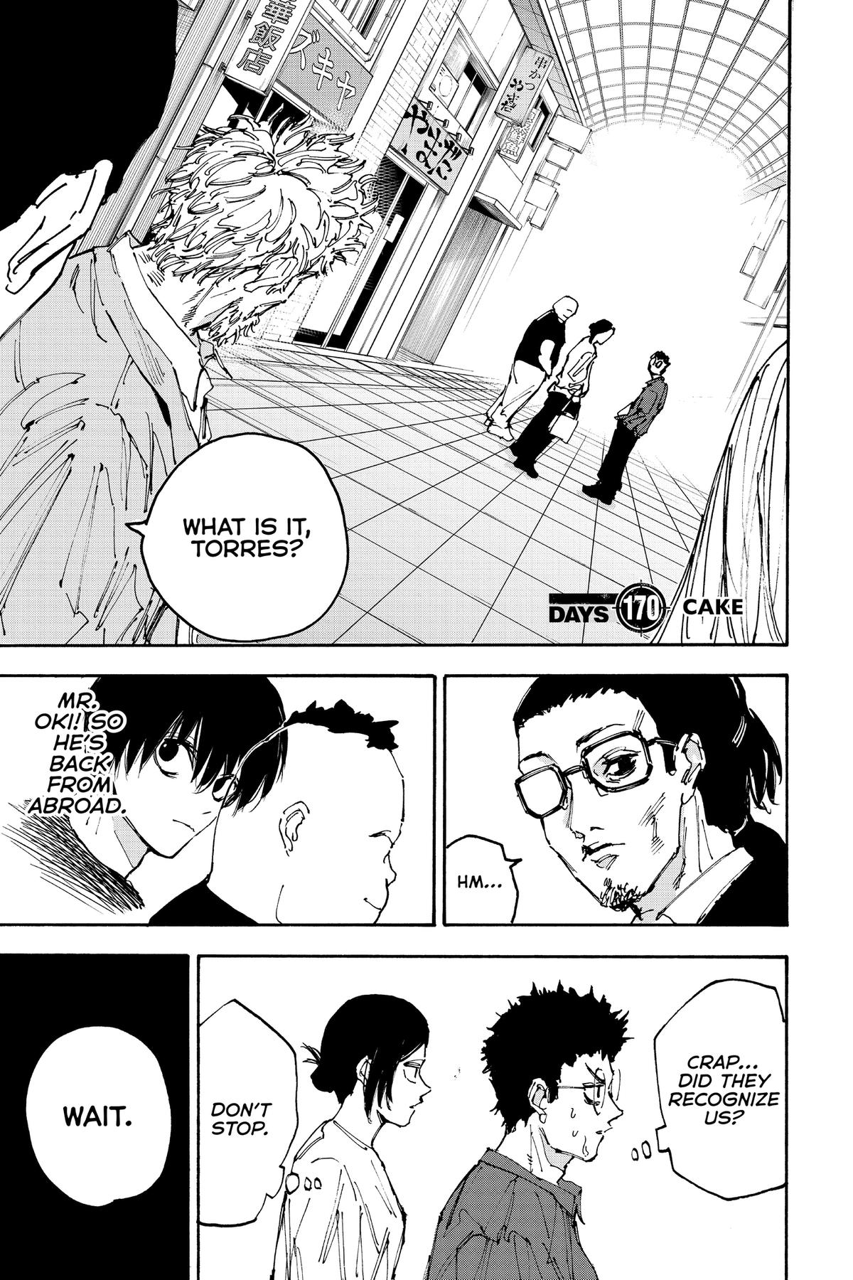 Sakamoto Days Chapter 170 - Page 1 - Sakamoto Days manga Chapter 170 manga