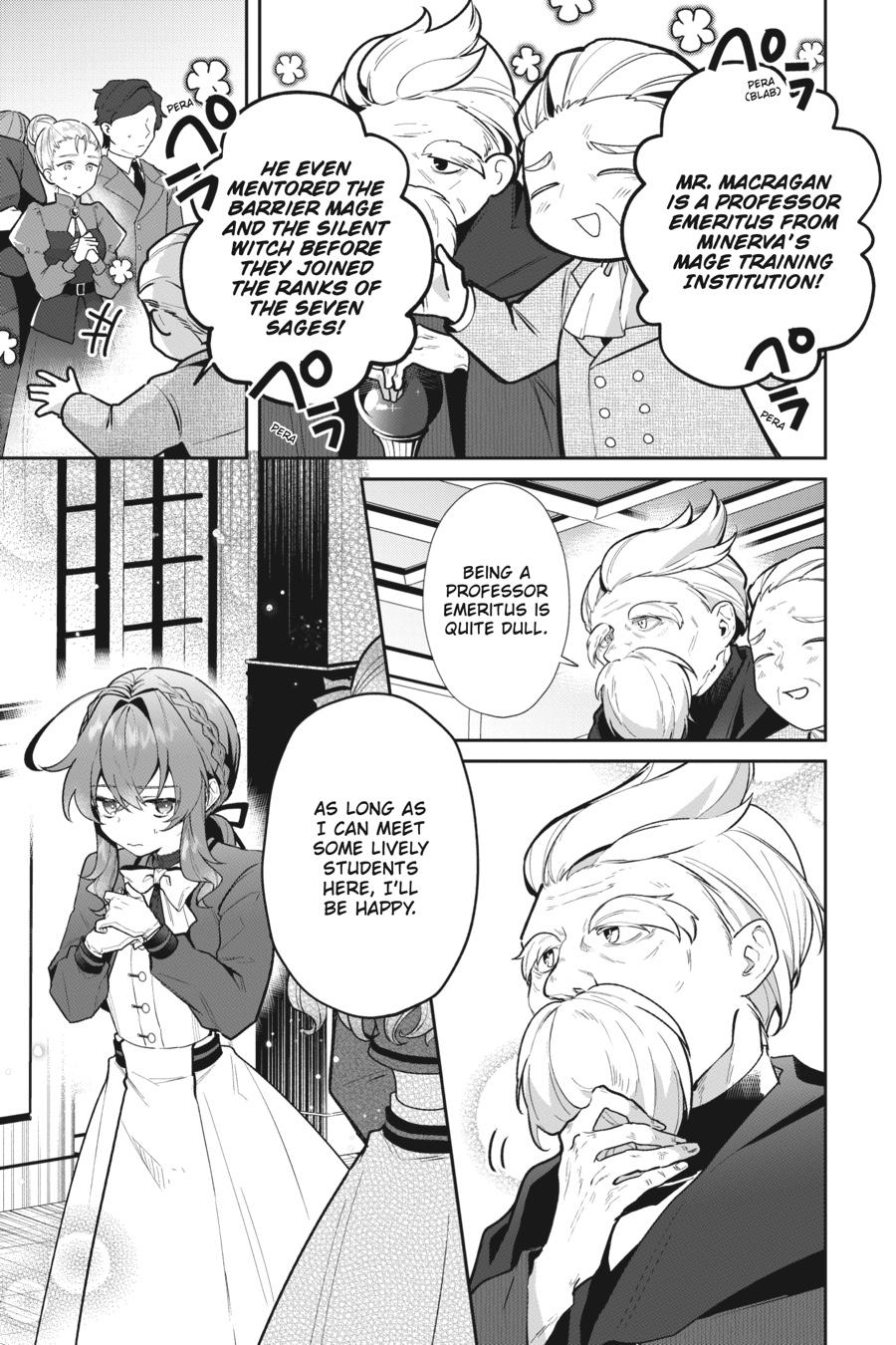 Secrets of the Silent Witch Chapter 12 - Page 3 - Secrets of the Silent Witch manga Chapter 12 manga