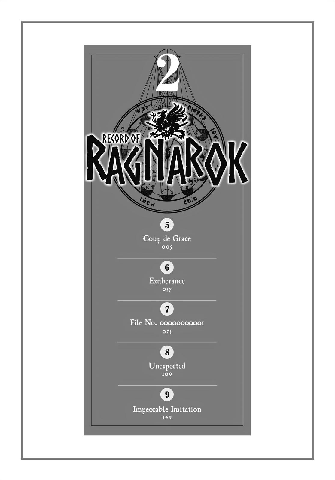 Record of Ragnarok Chapter 5 - Page 3 - Record of Ragnarok manga Chapter 5 manga
