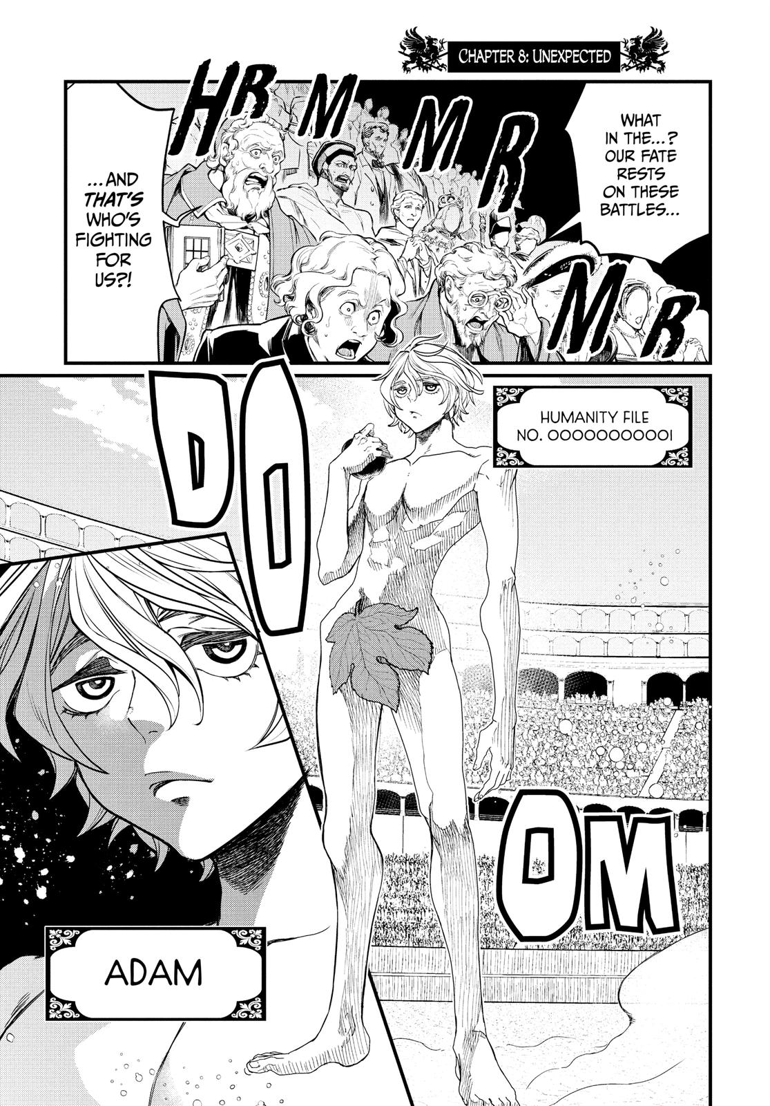 Record of Ragnarok Chapter 8 - Page 1 - Record of Ragnarok manga Chapter 8 manga