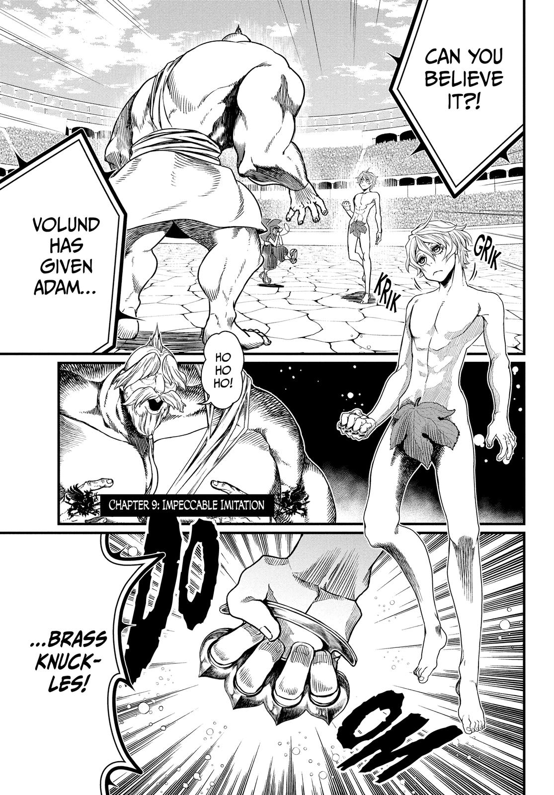 Record of Ragnarok Chapter 9 - Page 1 - Record of Ragnarok manga Chapter 9 manga