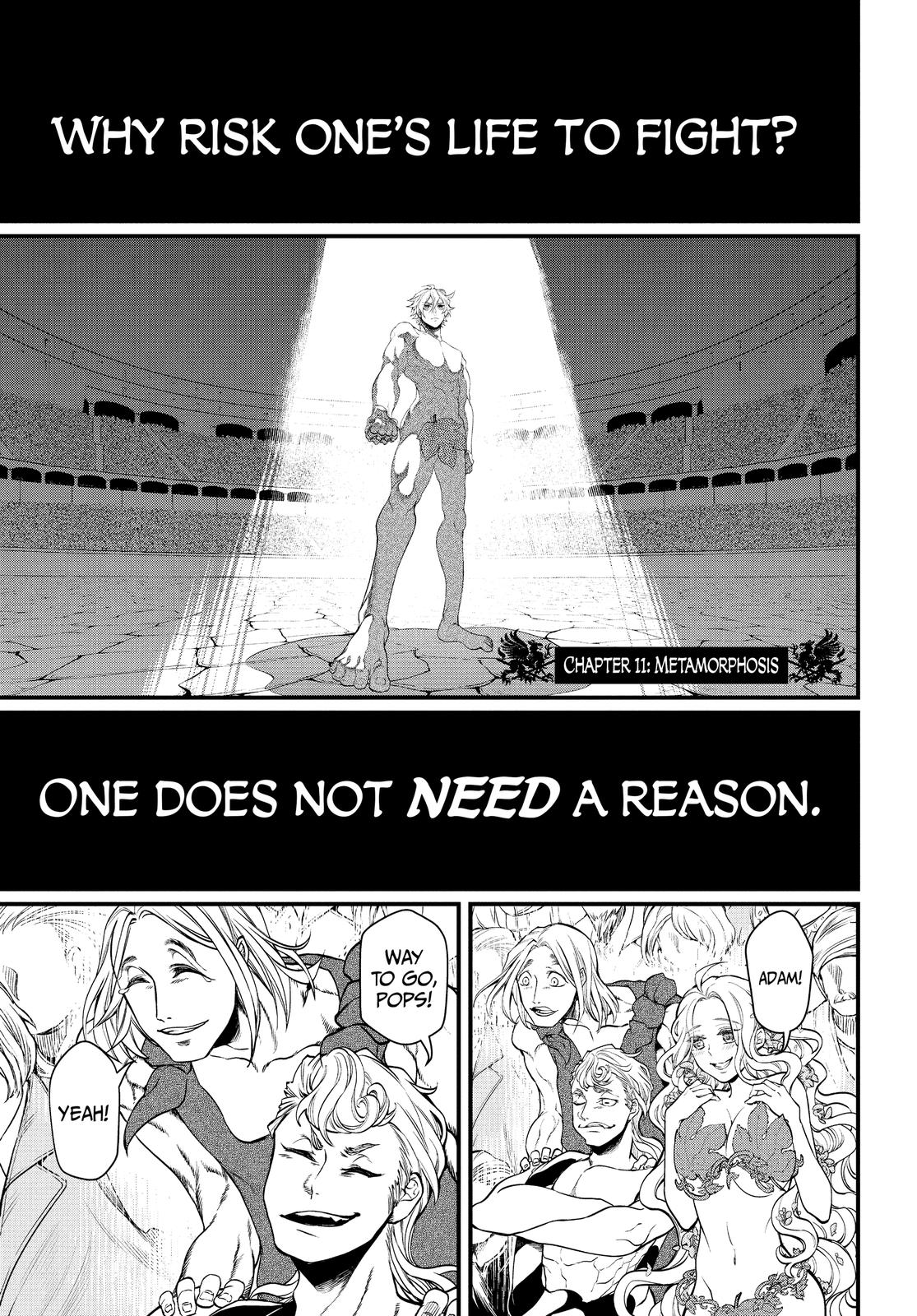 Record of Ragnarok Chapter 11 - Page 1 - Record of Ragnarok manga Chapter 11 manga