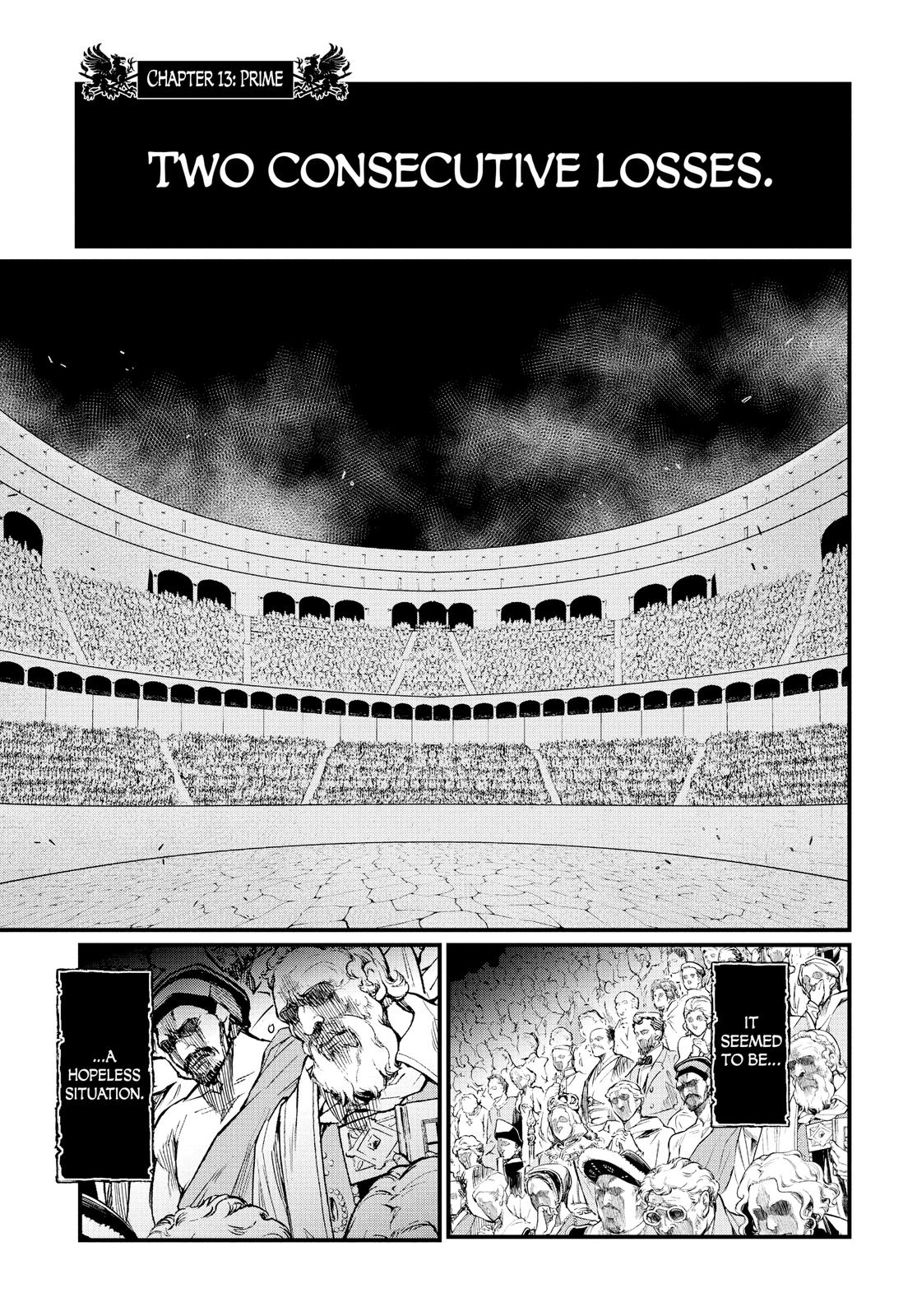 Record of Ragnarok Chapter 13 - Page 1 - Record of Ragnarok manga Chapter 13 manga