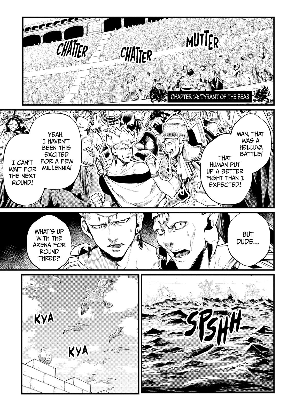 Record of Ragnarok Chapter 14 - Page 1 - Record of Ragnarok manga Chapter 14 manga