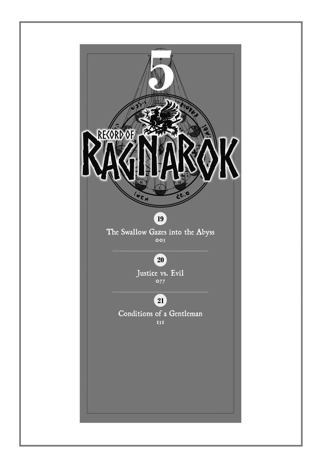 Record of Ragnarok Chapter 19 - Page 3 - Record of Ragnarok manga Chapter 19 manga