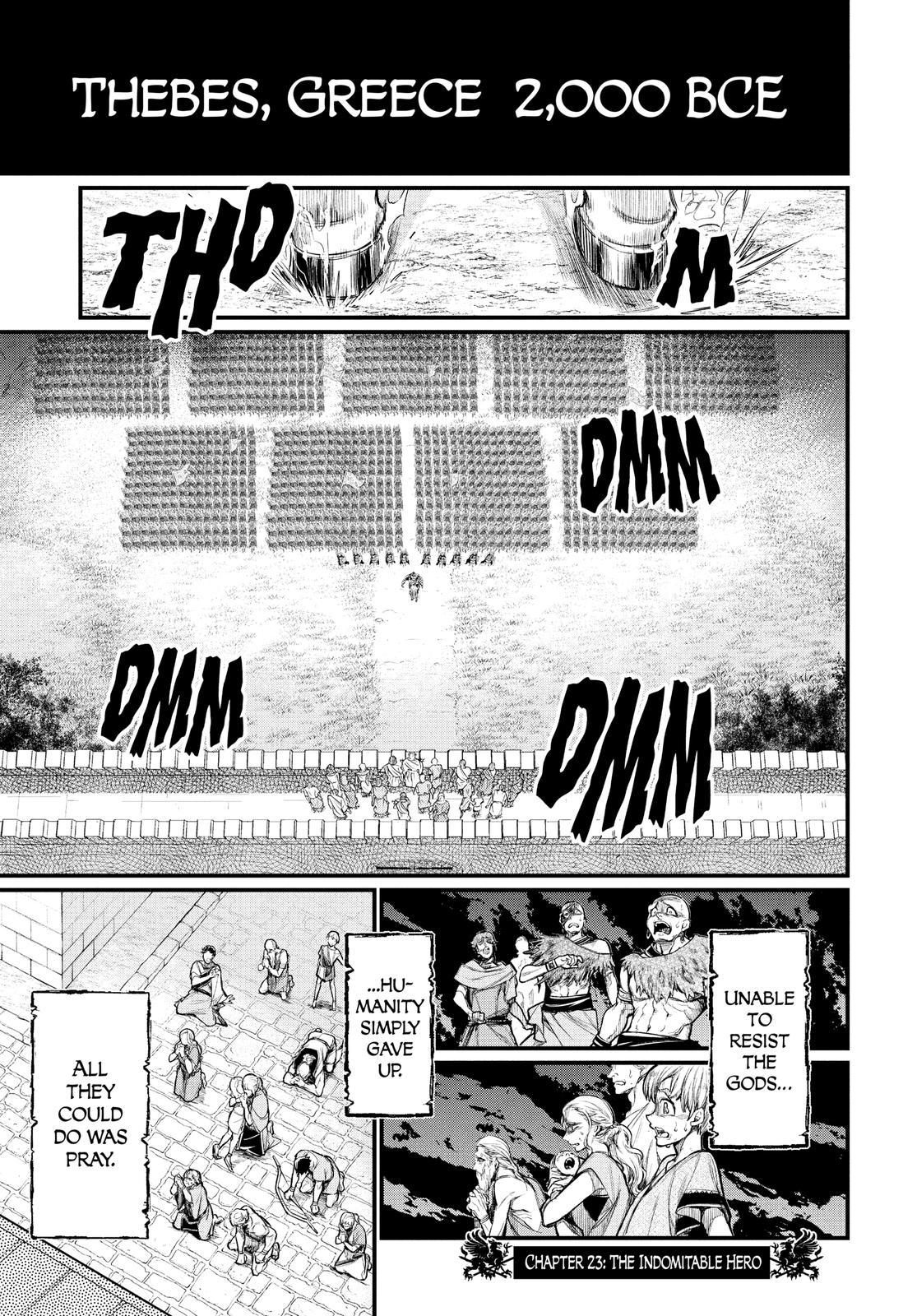 Record of Ragnarok Chapter 23 - Page 1 - Record of Ragnarok manga Chapter 23 manga