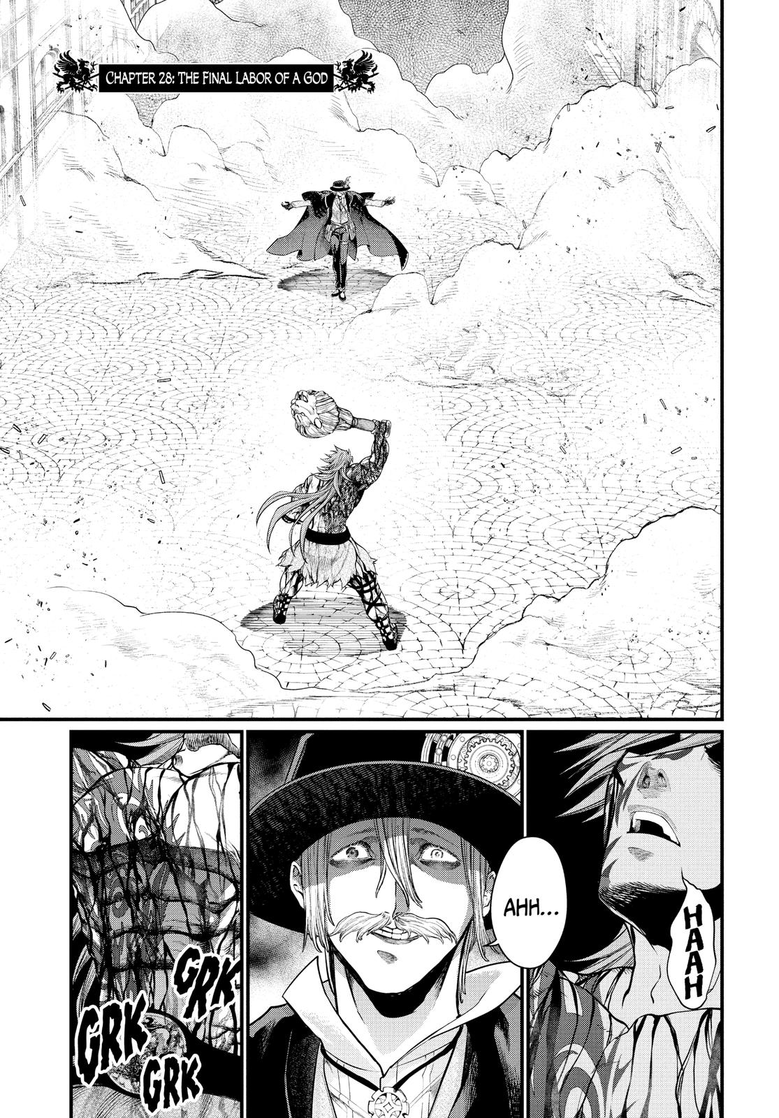 Record of Ragnarok Chapter 28 - Page 1 - Record of Ragnarok manga Chapter 28 manga