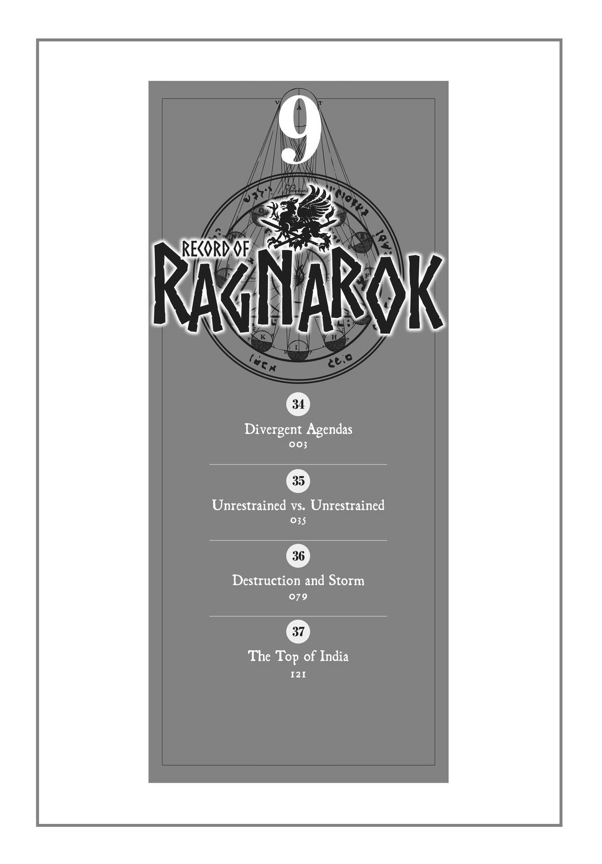 Record of Ragnarok Chapter 34 - Page 3 - Record of Ragnarok manga Chapter 34 manga