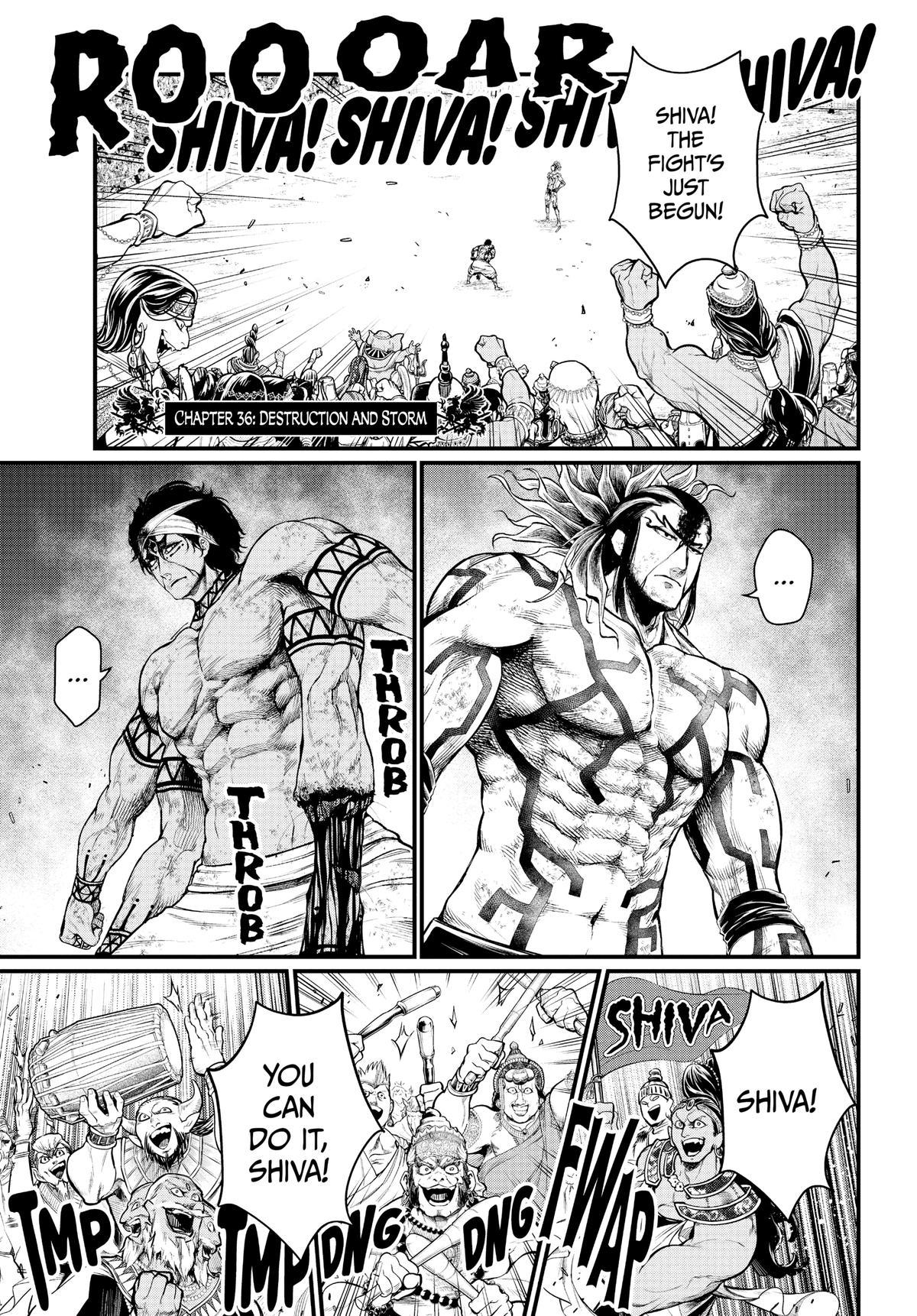 Record of Ragnarok Chapter 36 - Page 1 - Record of Ragnarok manga Chapter 36 manga