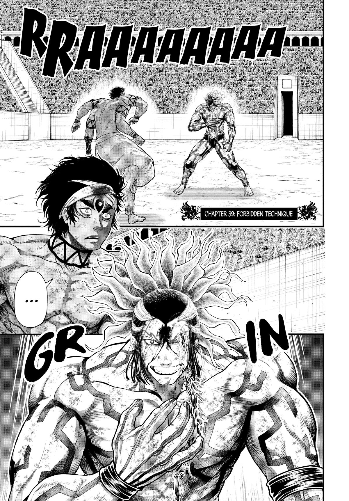 Record of Ragnarok Chapter 39 - Page 1 - Record of Ragnarok manga Chapter 39 manga