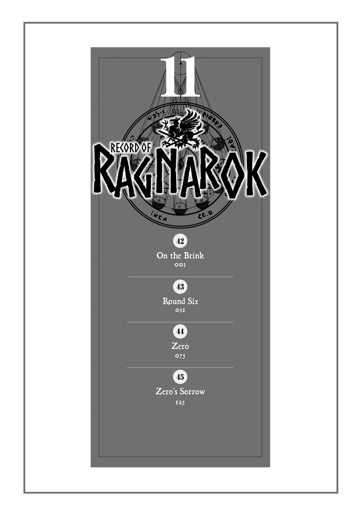Record of Ragnarok Chapter 42 - Page 3 - Record of Ragnarok manga Chapter 42 manga