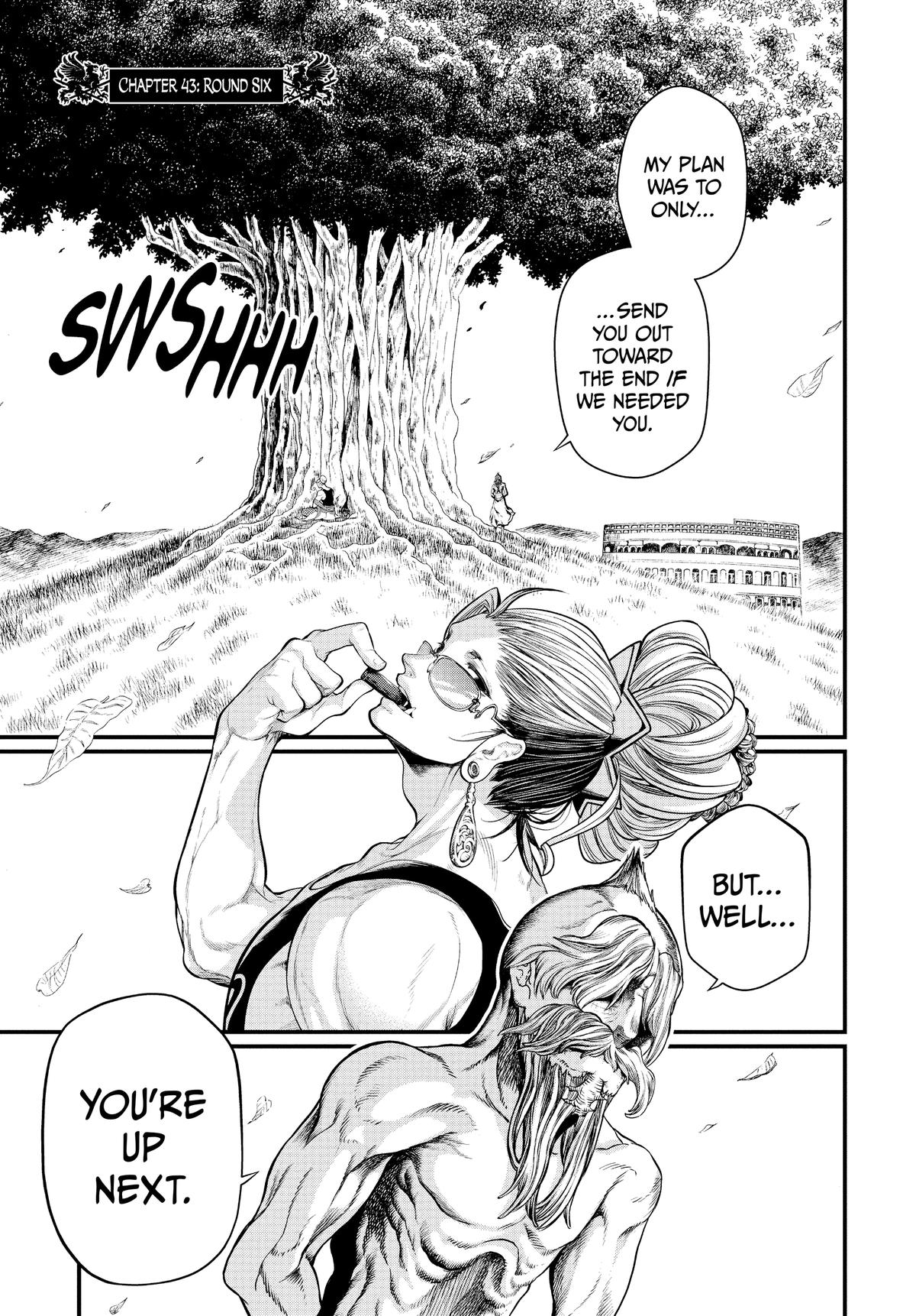 Record of Ragnarok Chapter 43 - Page 1 - Record of Ragnarok manga Chapter 43 manga