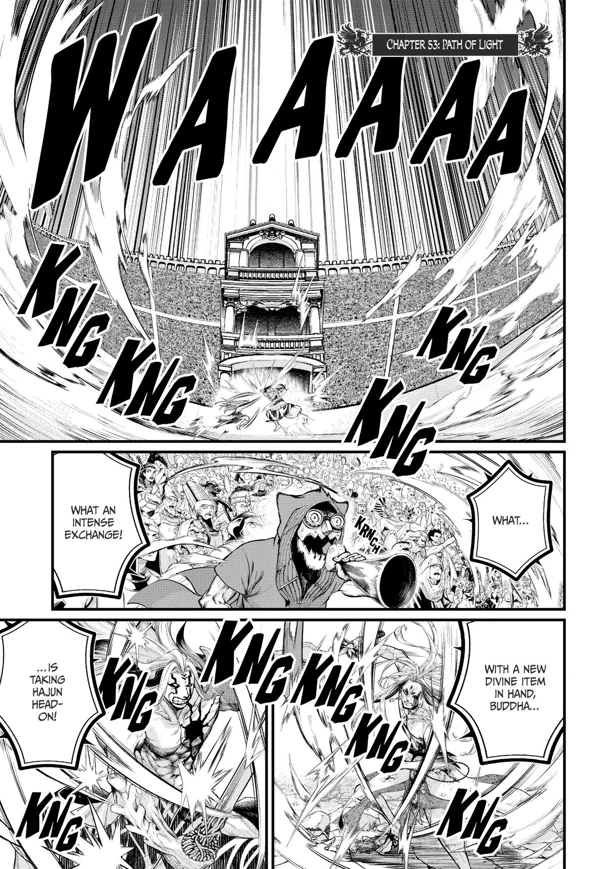 Record of Ragnarok Chapter 53 - Page 1 - Record of Ragnarok manga Chapter 53 manga