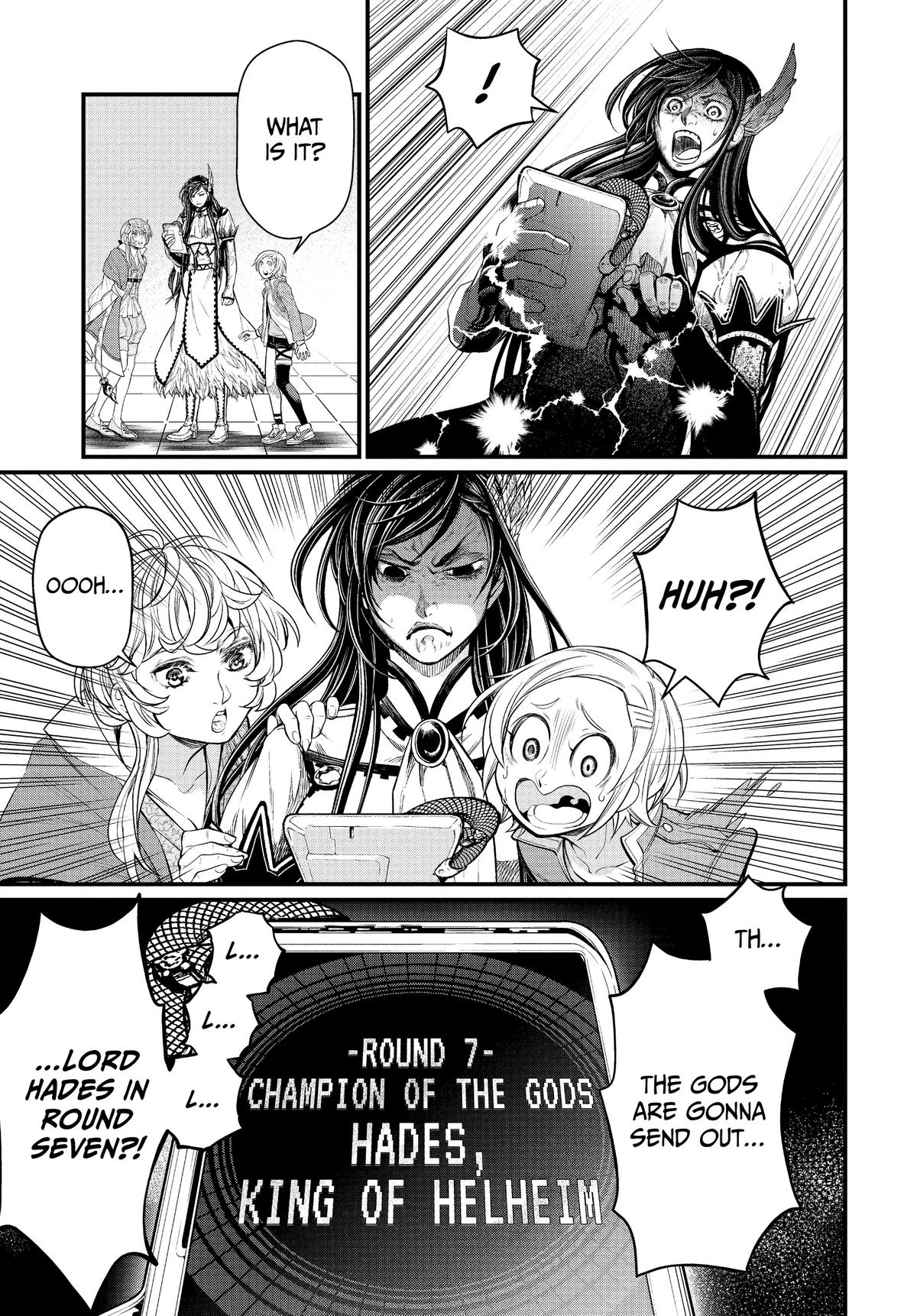 Record of Ragnarok Chapter 55 - Page 1 - Record of Ragnarok manga Chapter 55 manga