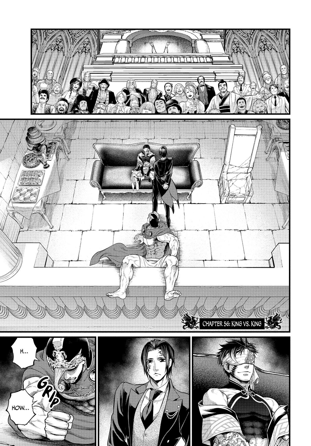 Record of Ragnarok Chapter 56 - Page 1 - Record of Ragnarok manga Chapter 56 manga