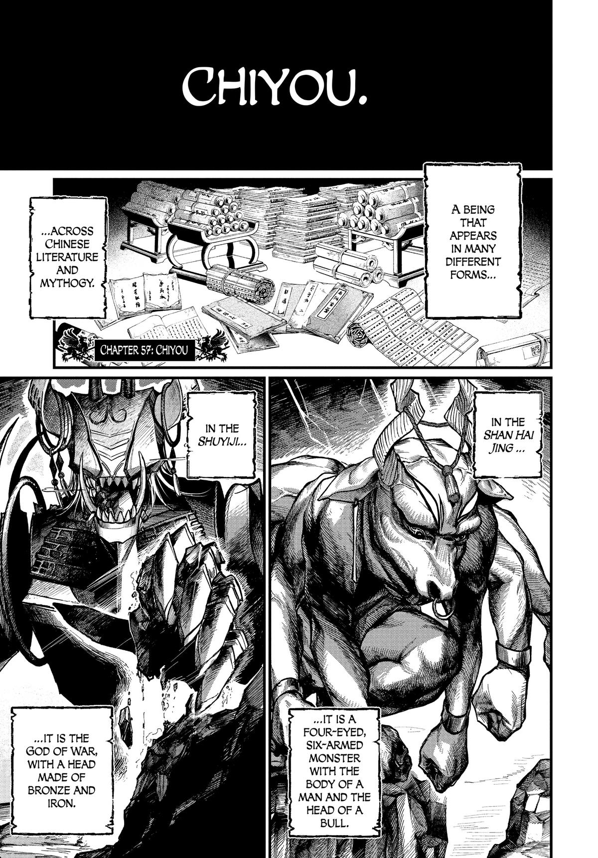 Record of Ragnarok Chapter 57 - Page 1 - Record of Ragnarok manga Chapter 57 manga