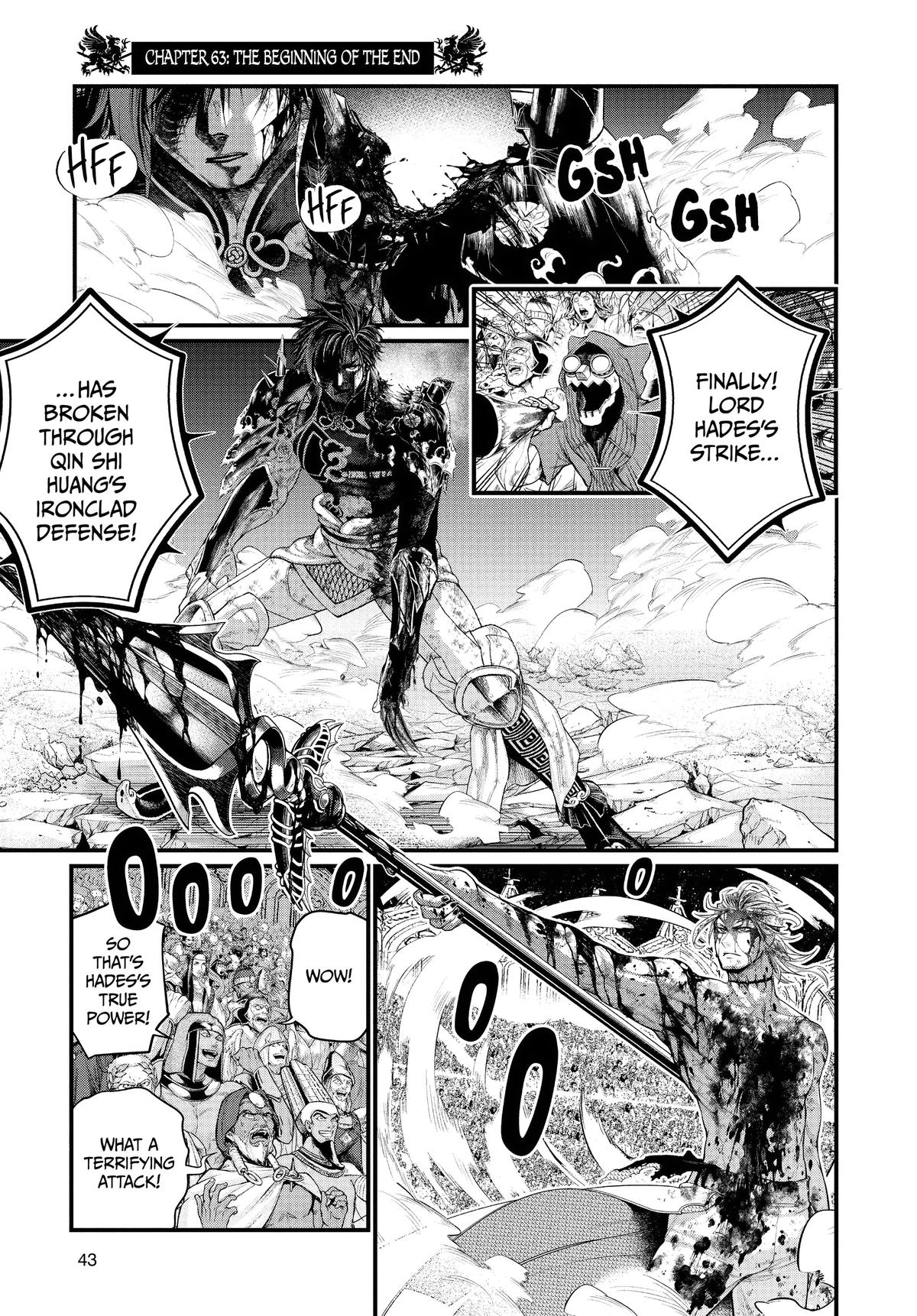 Record of Ragnarok Chapter 63 - Page 1 - Record of Ragnarok manga Chapter 63 manga