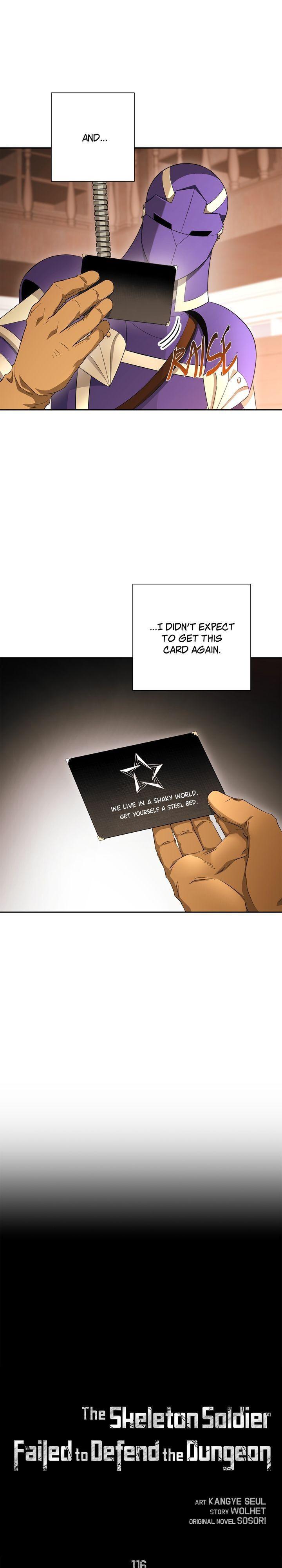 The Skeleton Soldier Failed to Defend the Dungeon Chapter 114