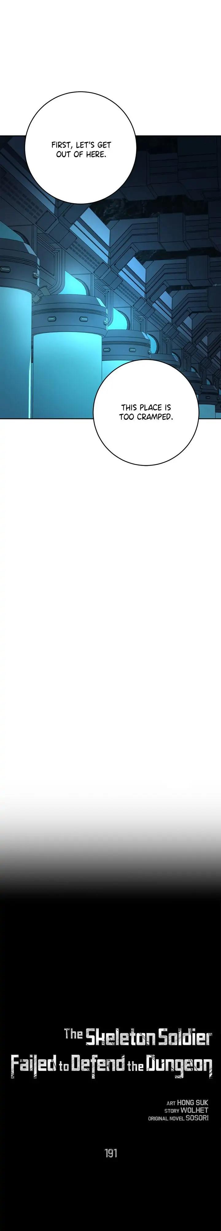 The Skeleton Soldier Failed to Defend the Dungeon Chapter 189