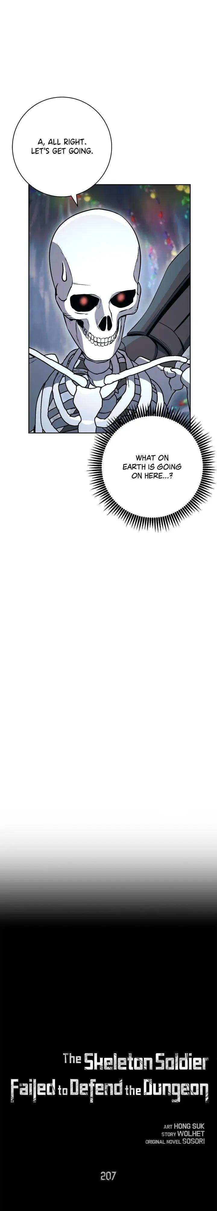 The Skeleton Soldier Failed to Defend the Dungeon Chapter 205