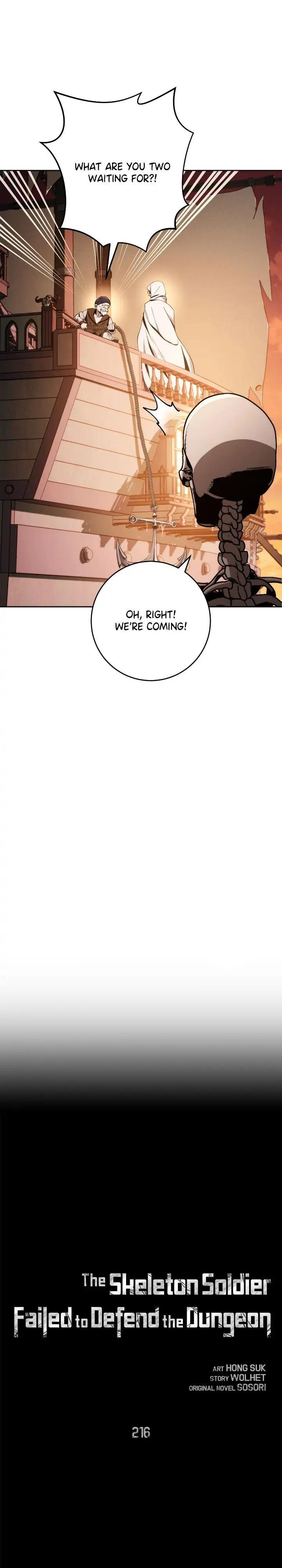 The Skeleton Soldier Failed to Defend the Dungeon Chapter 215