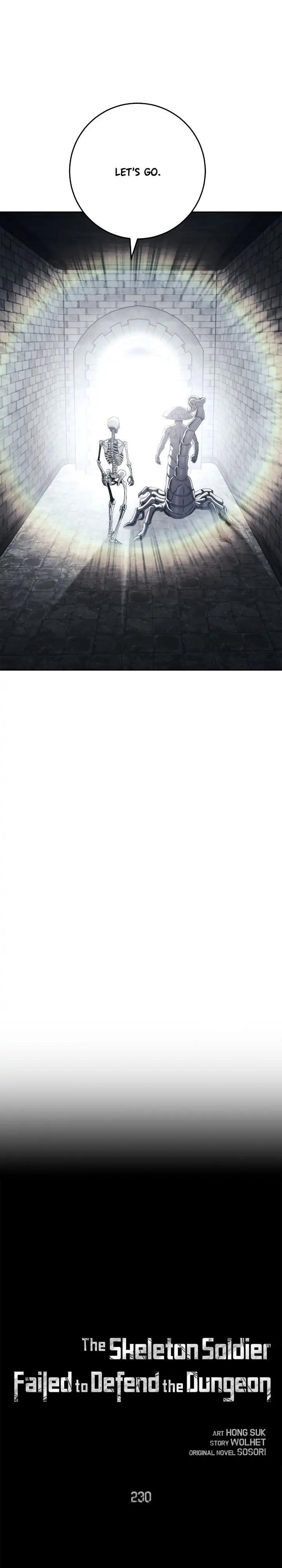 The Skeleton Soldier Failed to Defend the Dungeon Chapter 228