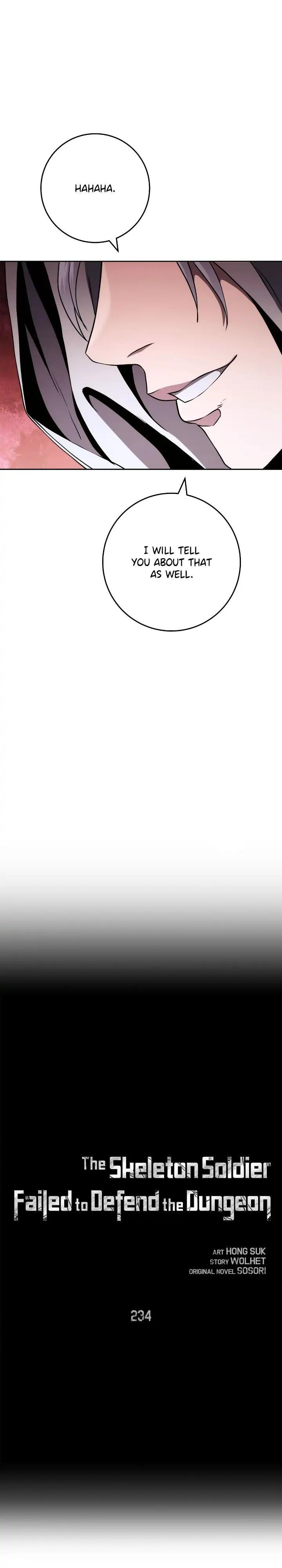 The Skeleton Soldier Failed to Defend the Dungeon Chapter 232